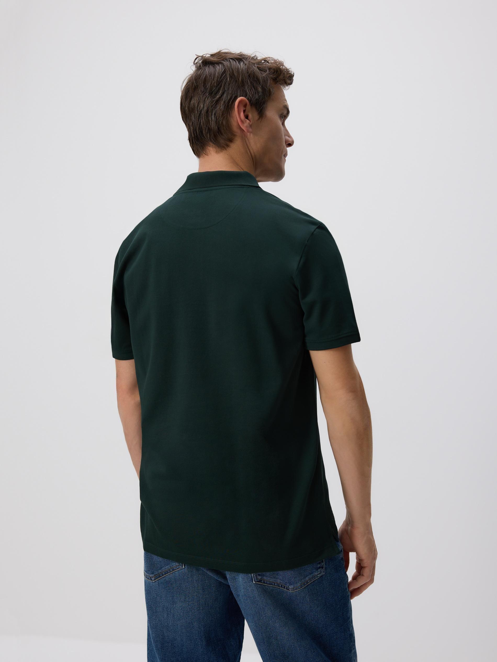 Green Polo, Khaki, large image number 2