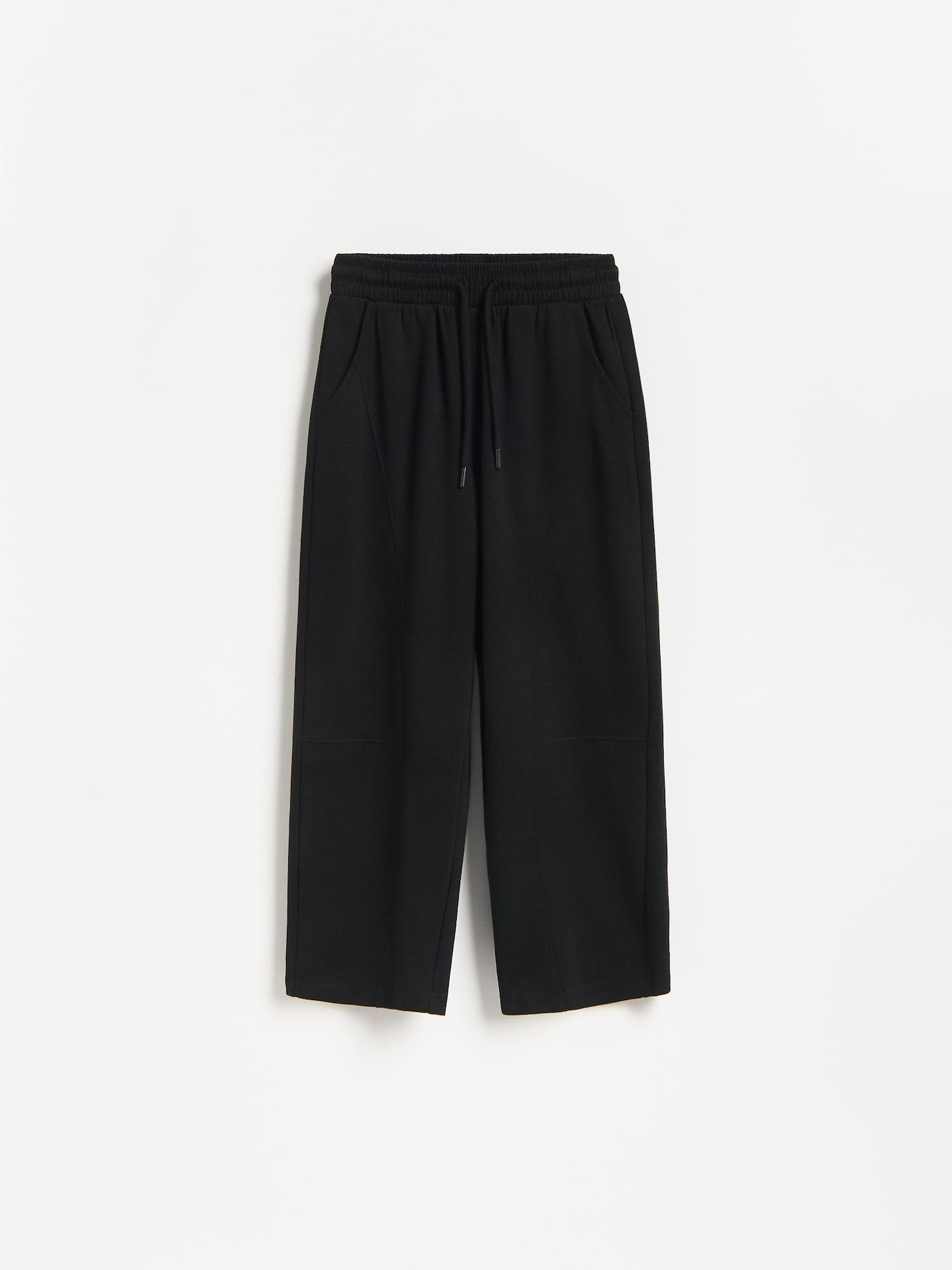 Black Barrel Sweatpants, Black, large image number 0