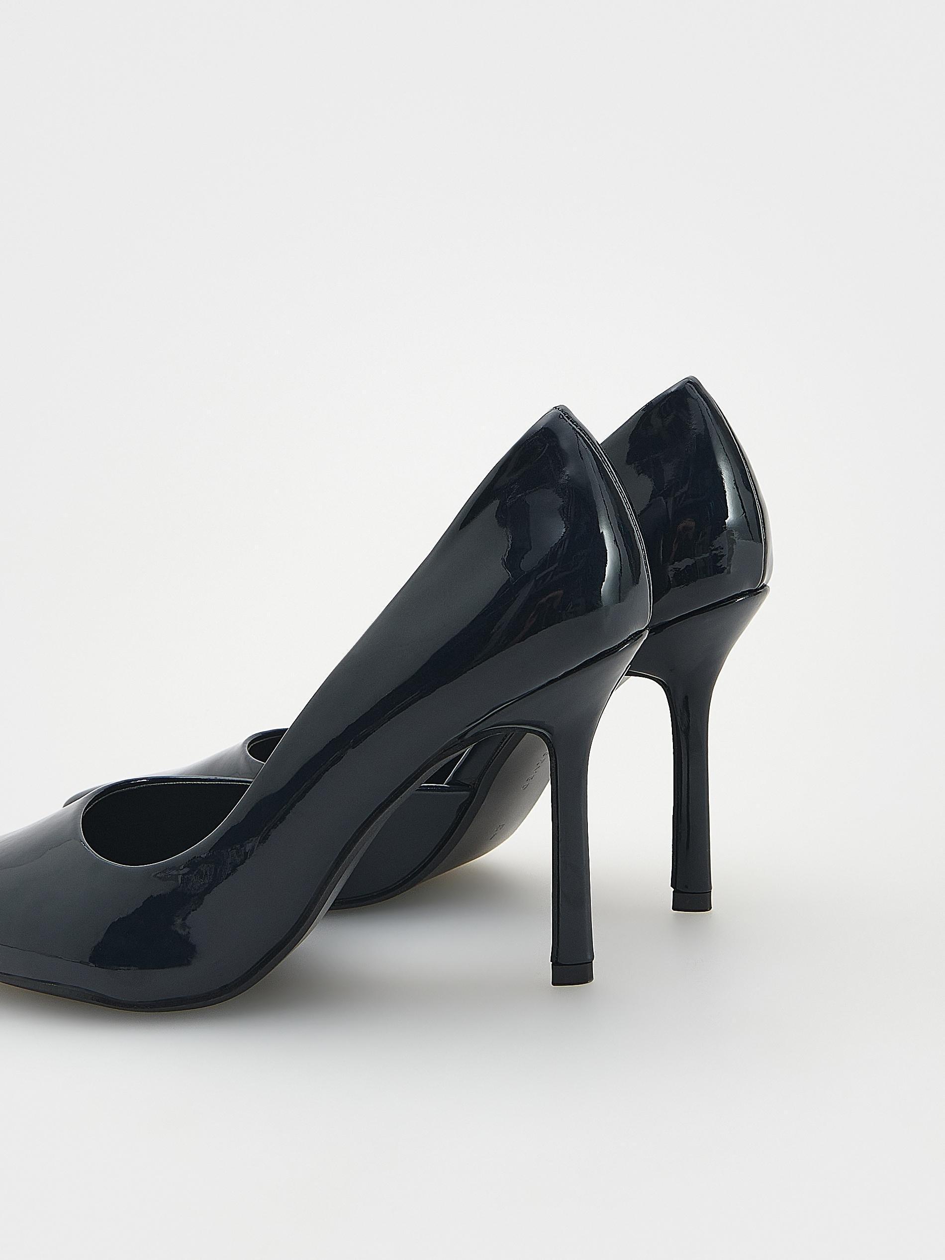 Navy High Heeled Pumps, , large image number 3