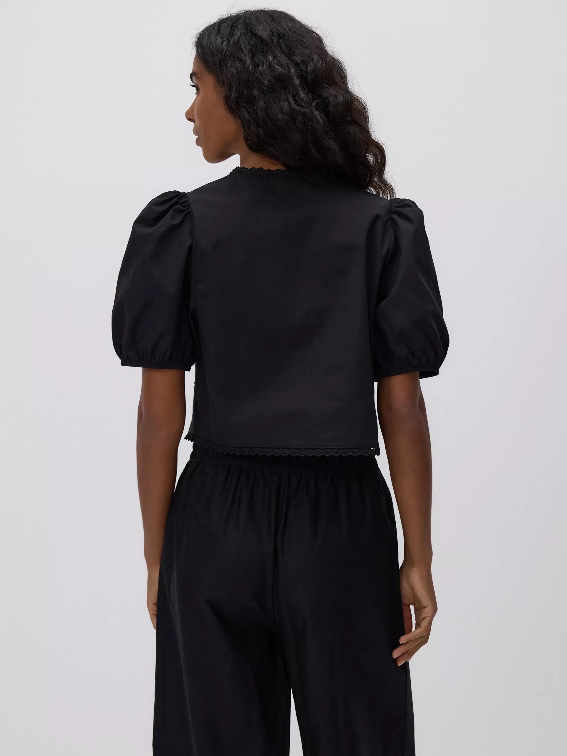Black Blouse, Black, large image number 3