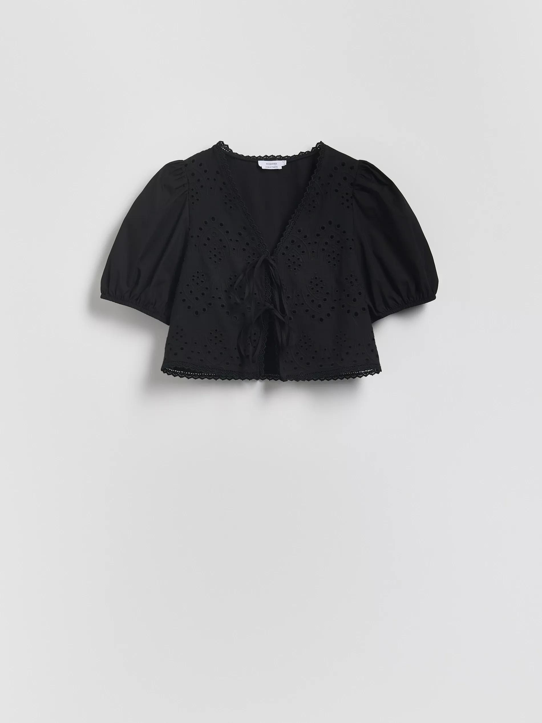 Black Blouse, Black, large image number 4