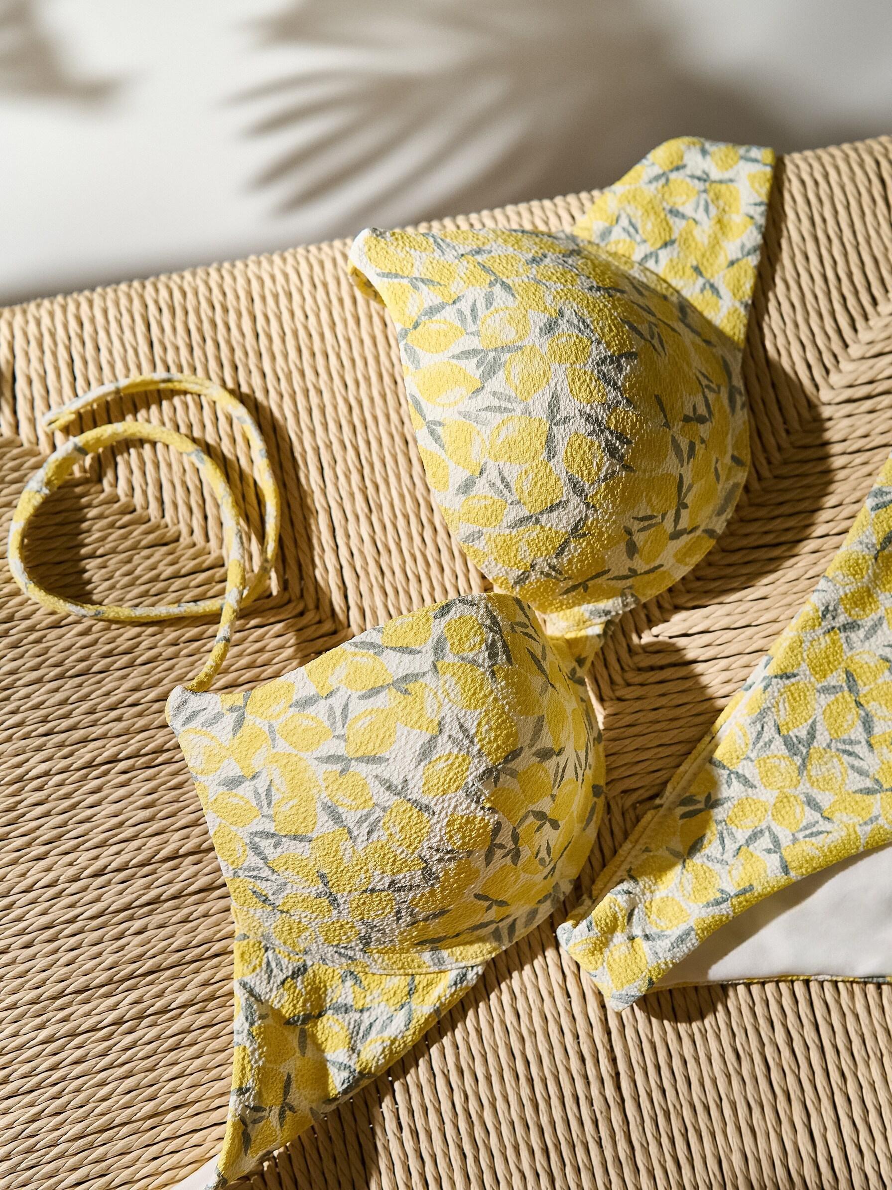 Yellow Bikini Bottoms, Yellow, large image number 5