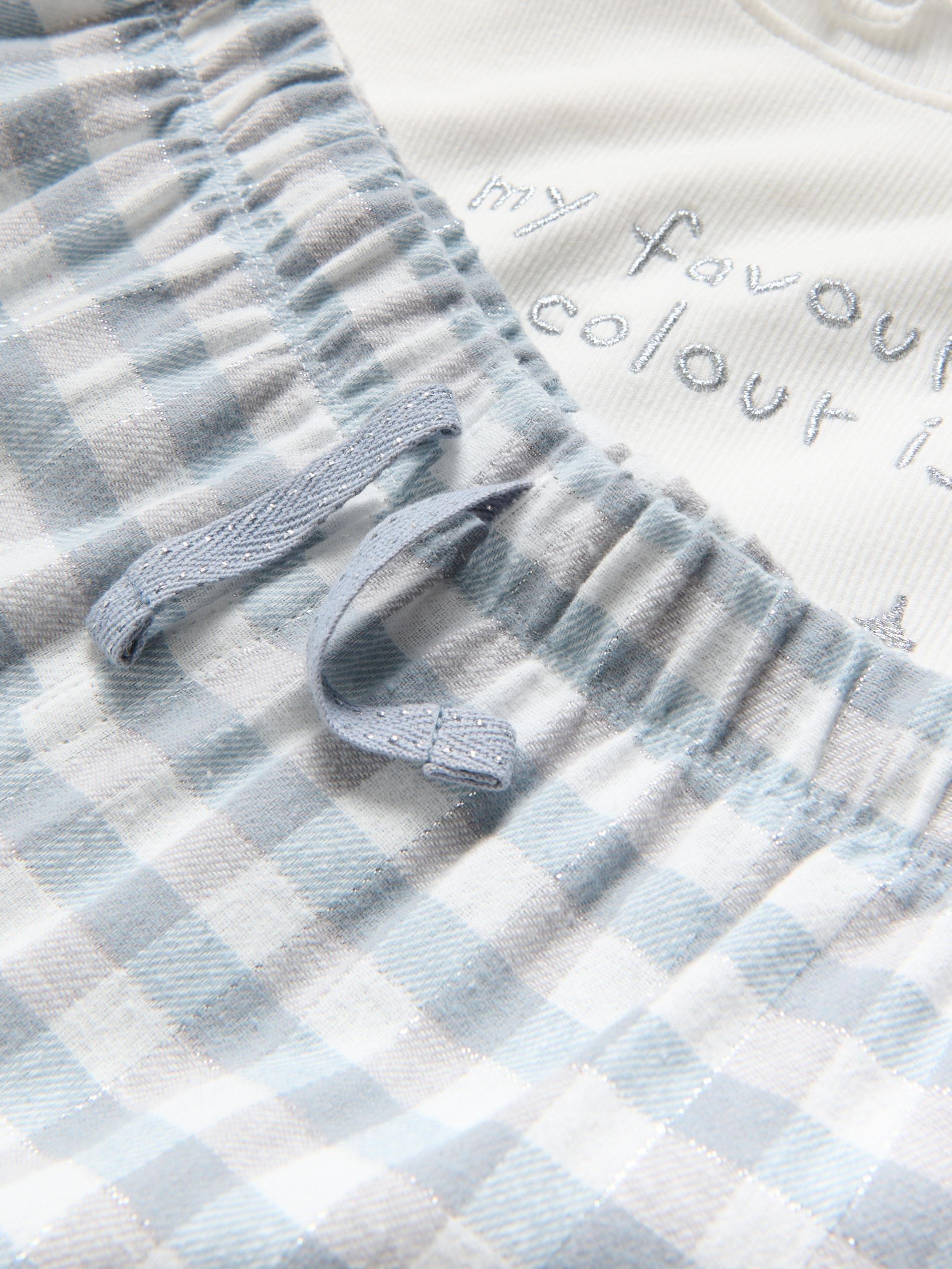 GIRLS` PYJAM A CREAM, Ivory, medium