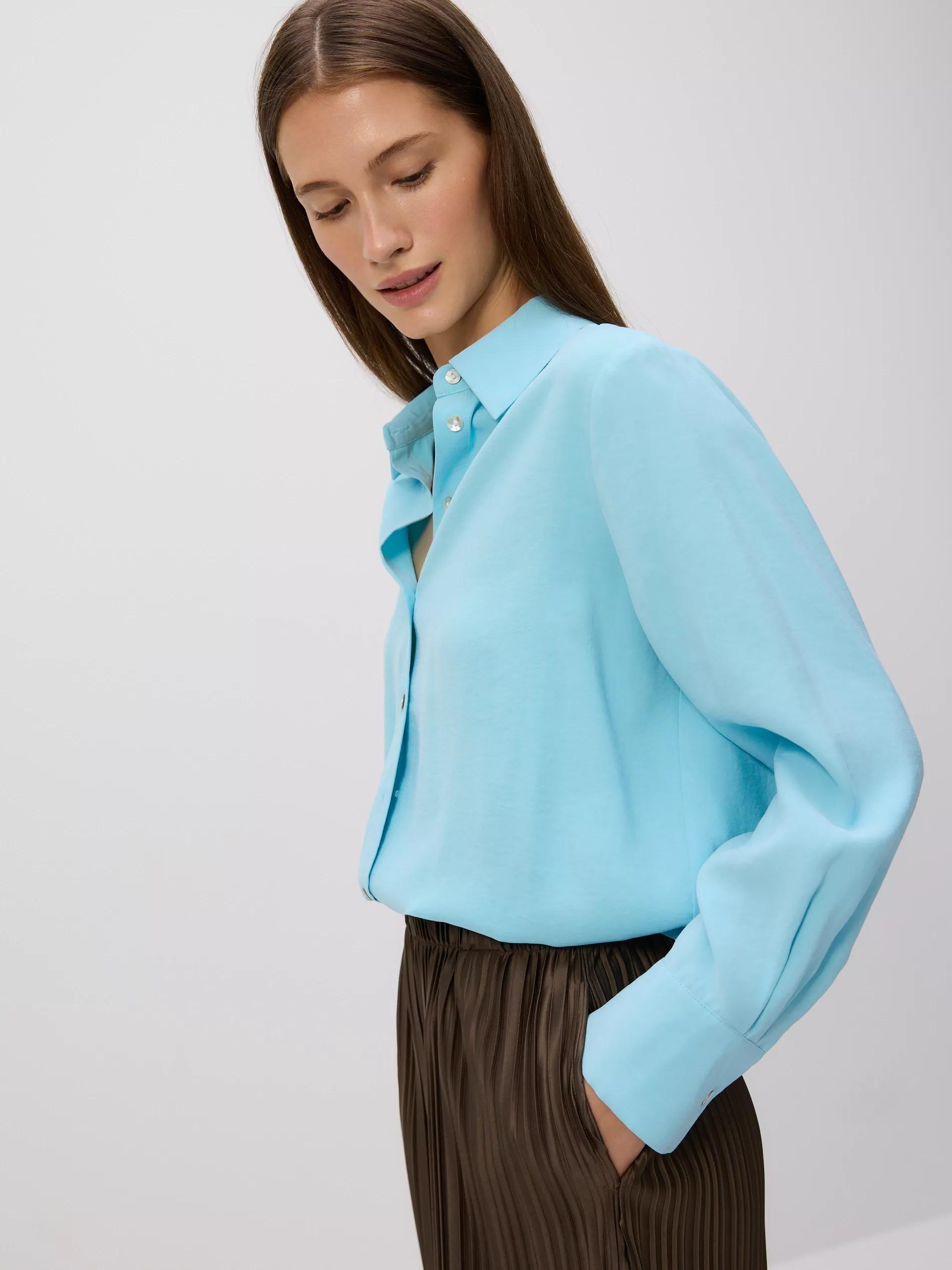 BROWNISH GREEN LADIES` TROUSERS, Khaki, medium