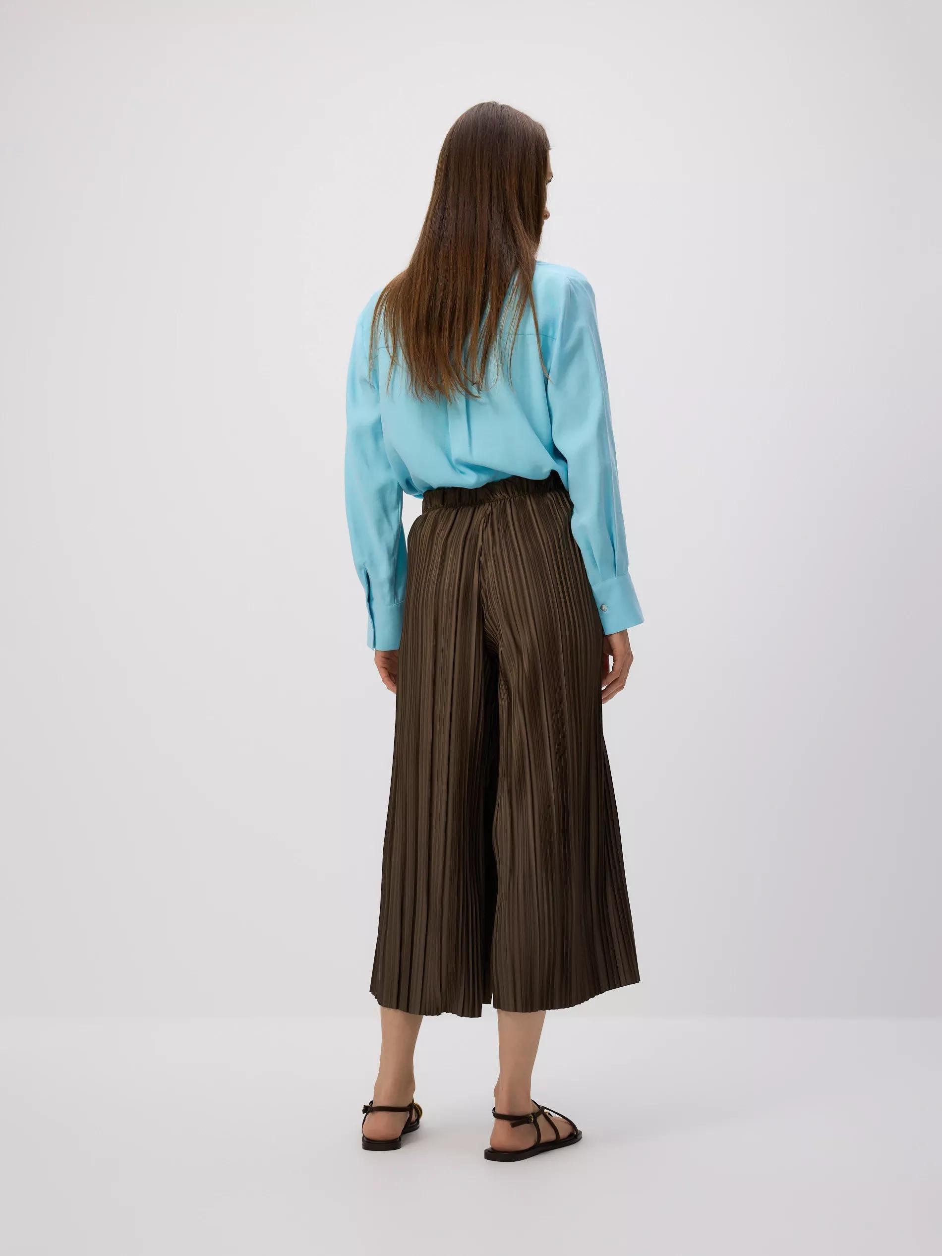 BROWNISH GREEN LADIES` TROUSERS, , large image number 4
