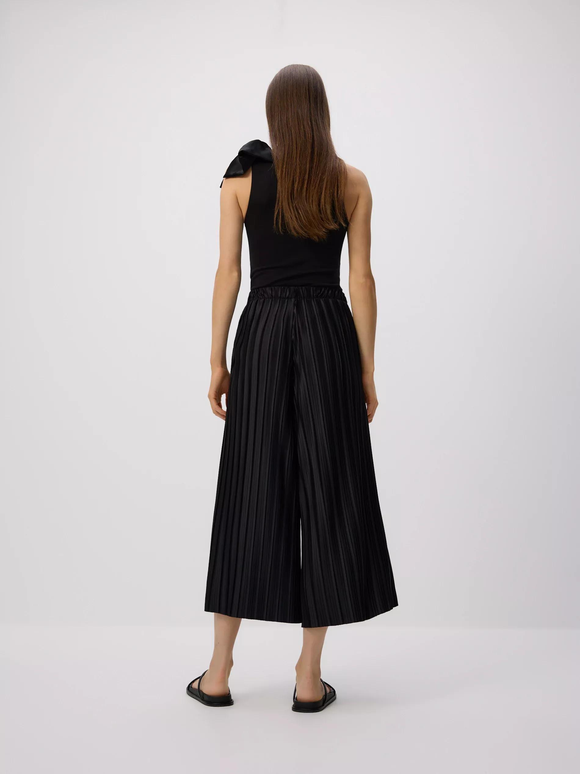 BLACK LADIES` TROUSERS, Black, medium