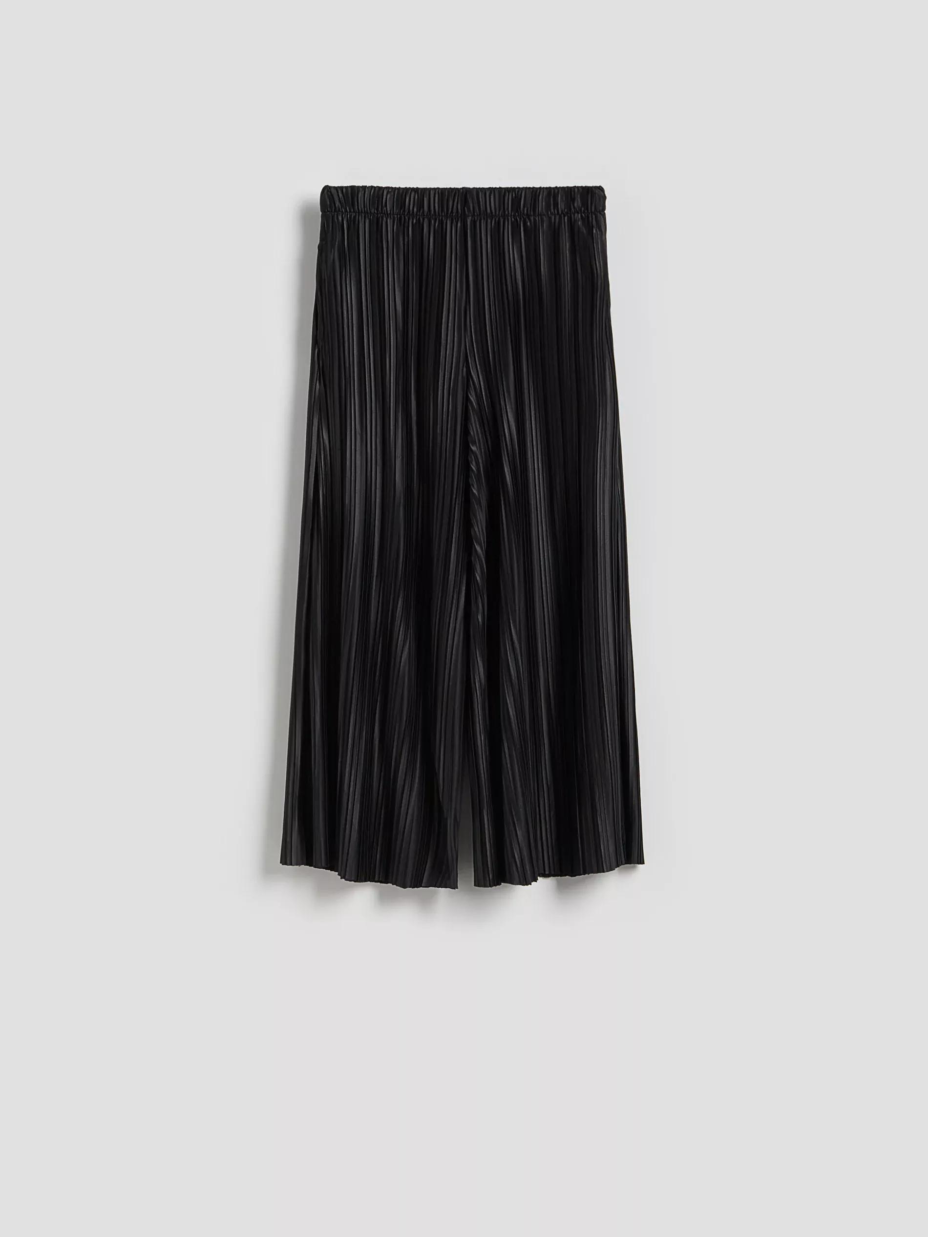 BLACK LADIES` TROUSERS, Black, large image number 3