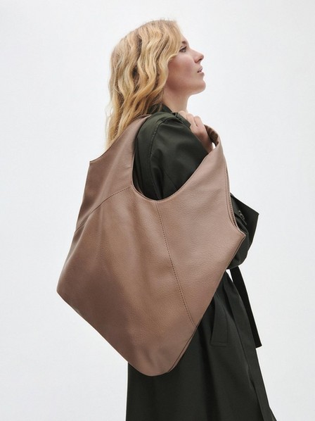 Reserved - Brown Big Shoulder Bag