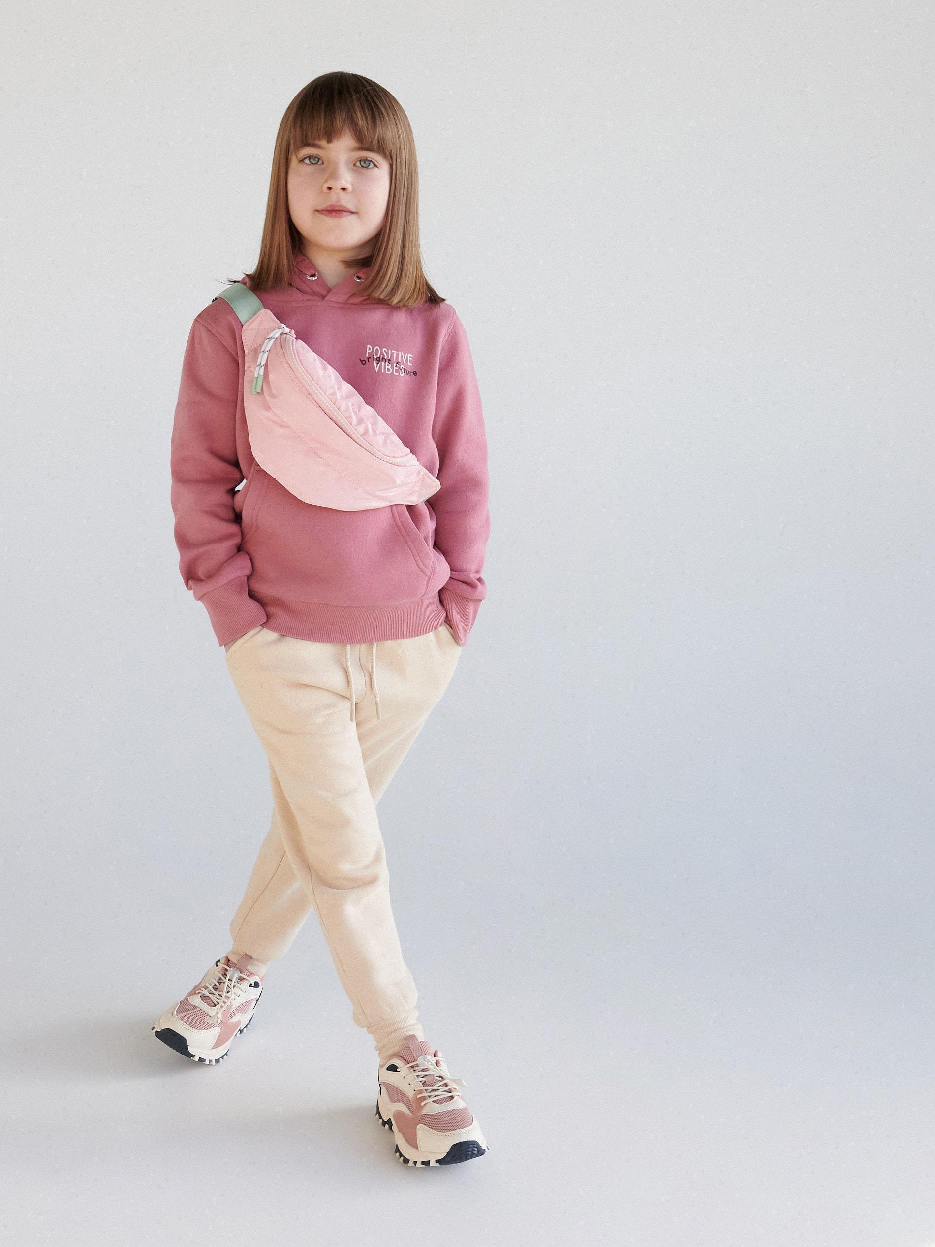 Pink Bum Bag, Kids Girl, , large image number 0