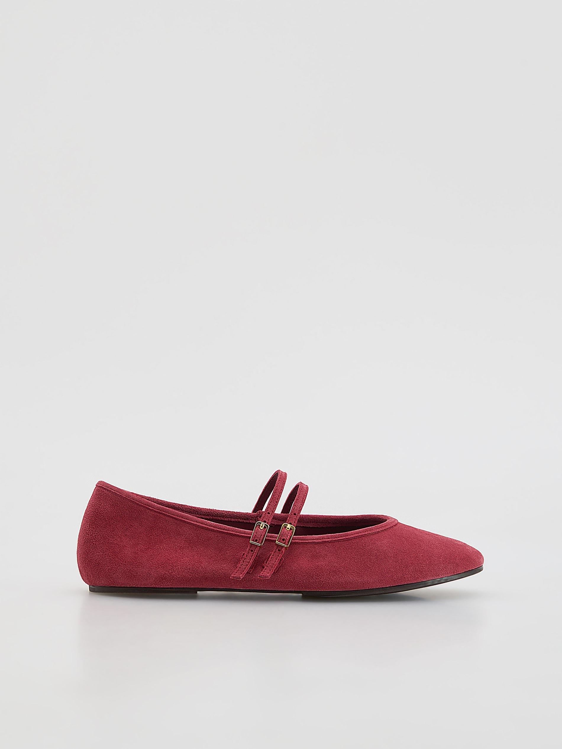 Red Ballerinas, Burgundy, large image number 0