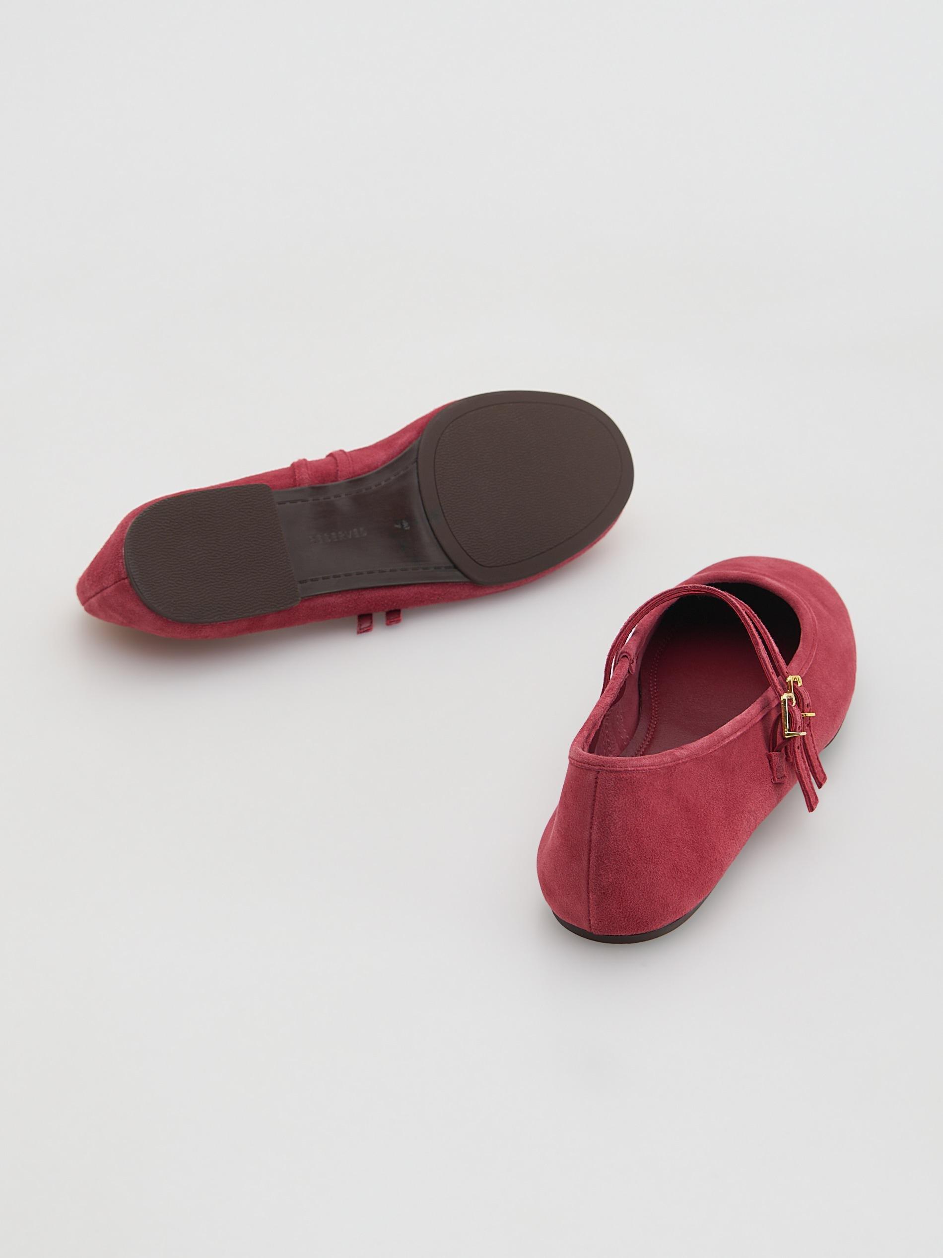 Red Ballerinas, Burgundy, large image number 2