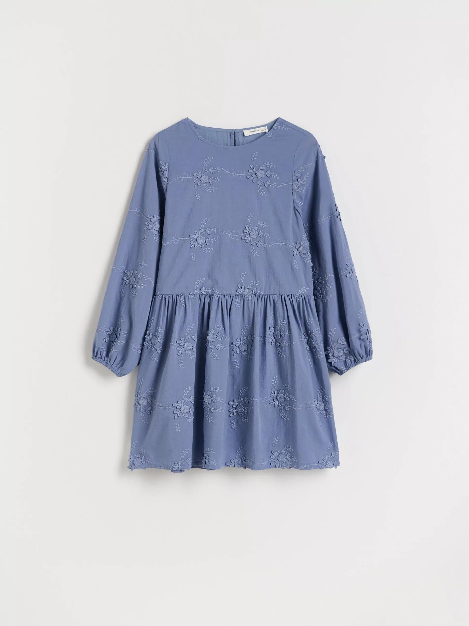 Blue Dress,Kids Girl, , large image number 1