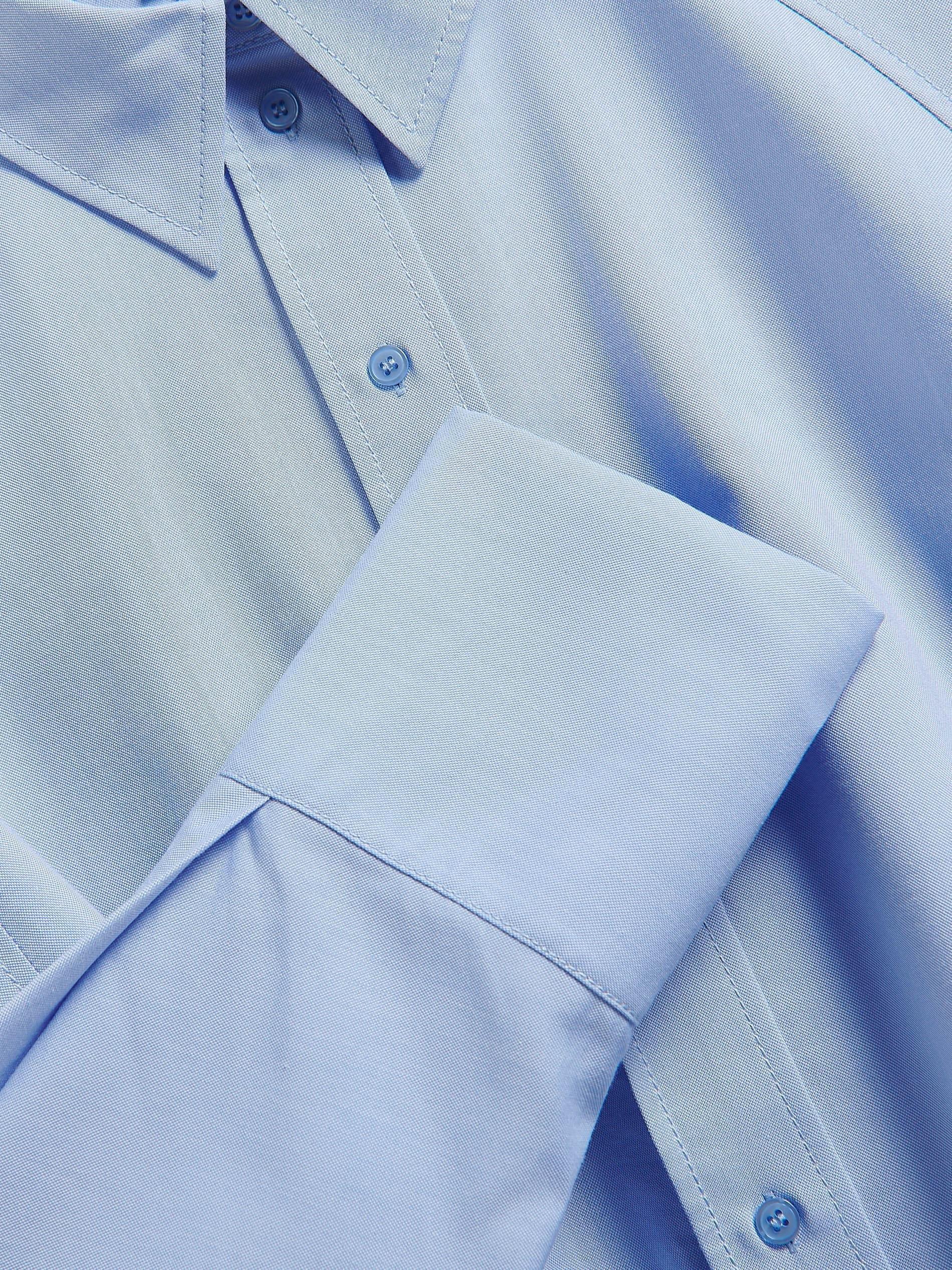 PALE BLUE Cropped shirt, Blue, large image number 5