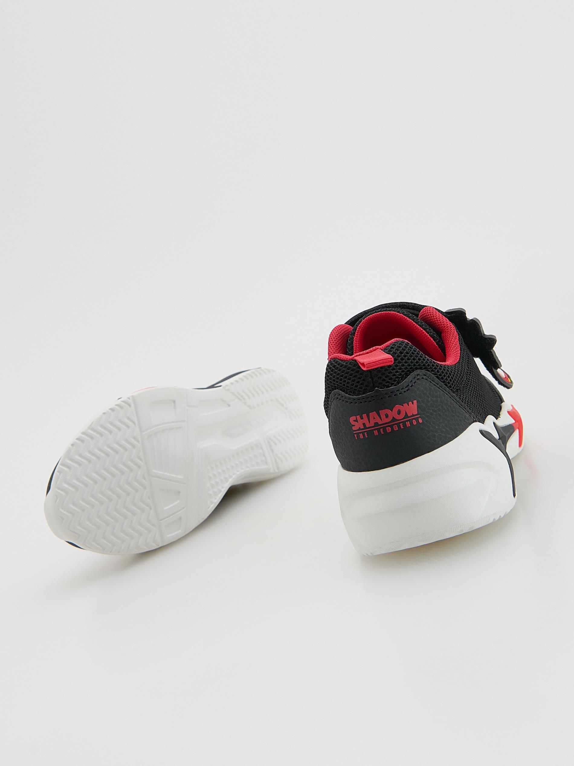 Black Sonic Sports Shoes, Black, large image number 2