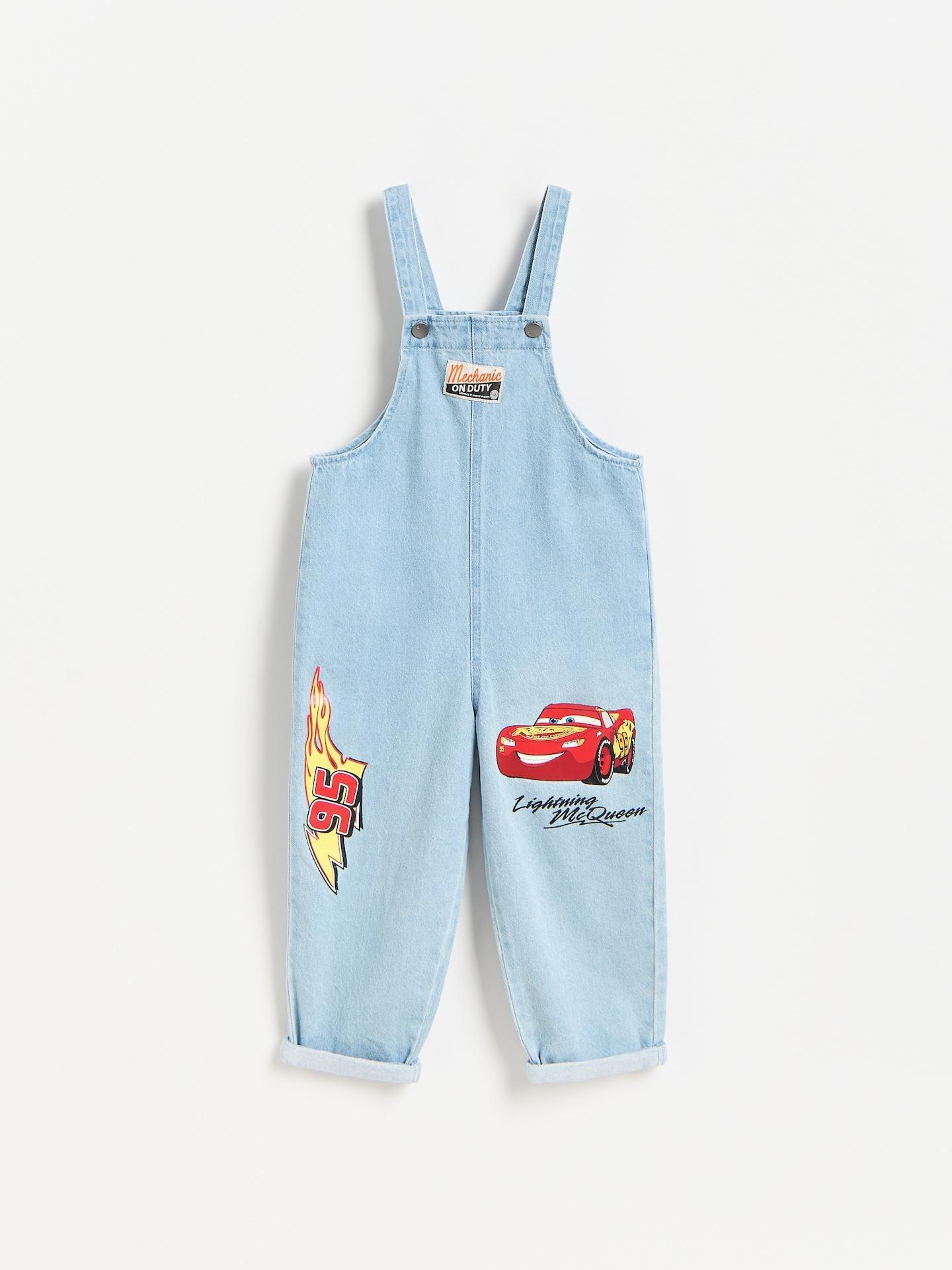 Blue Denim Dungarees Cars, Blue, large image number 1