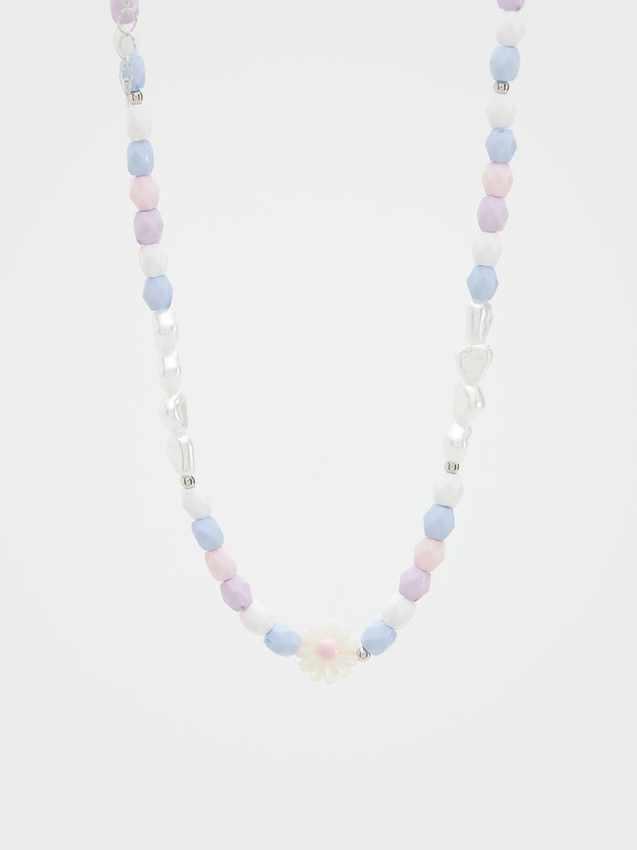 Multicolour Beaded Necklace And Bracelet, Kids Girls, Multicolor, large image number 3