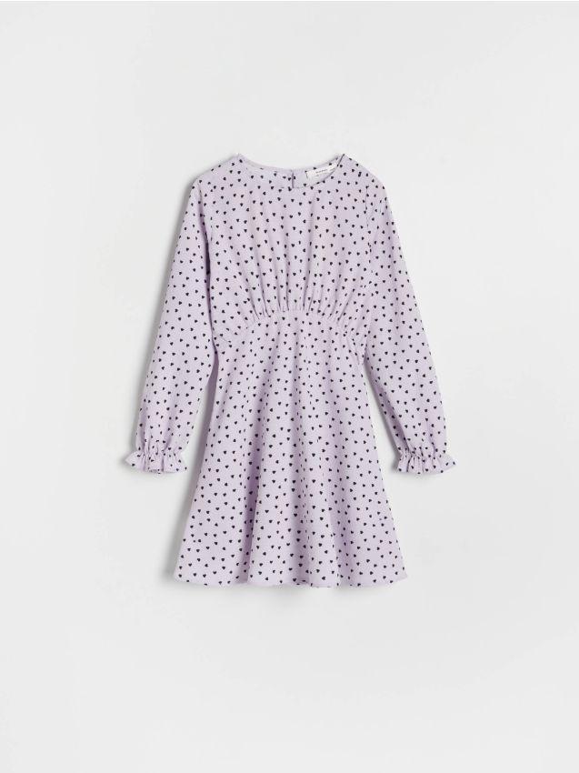 Multicolour Dress With Hearts, , large image number 1