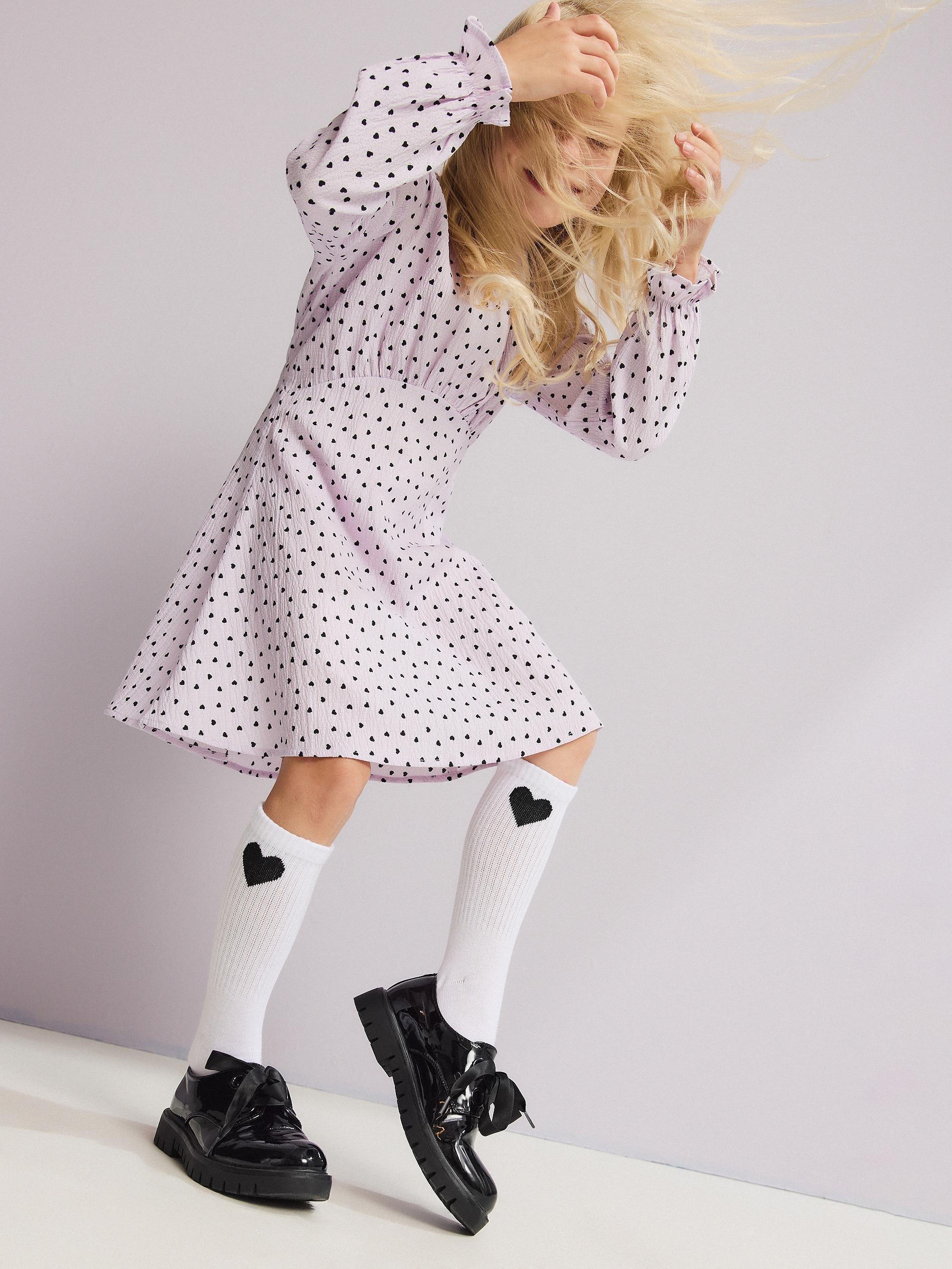 Multicolour Dress With Hearts, , large image number 7