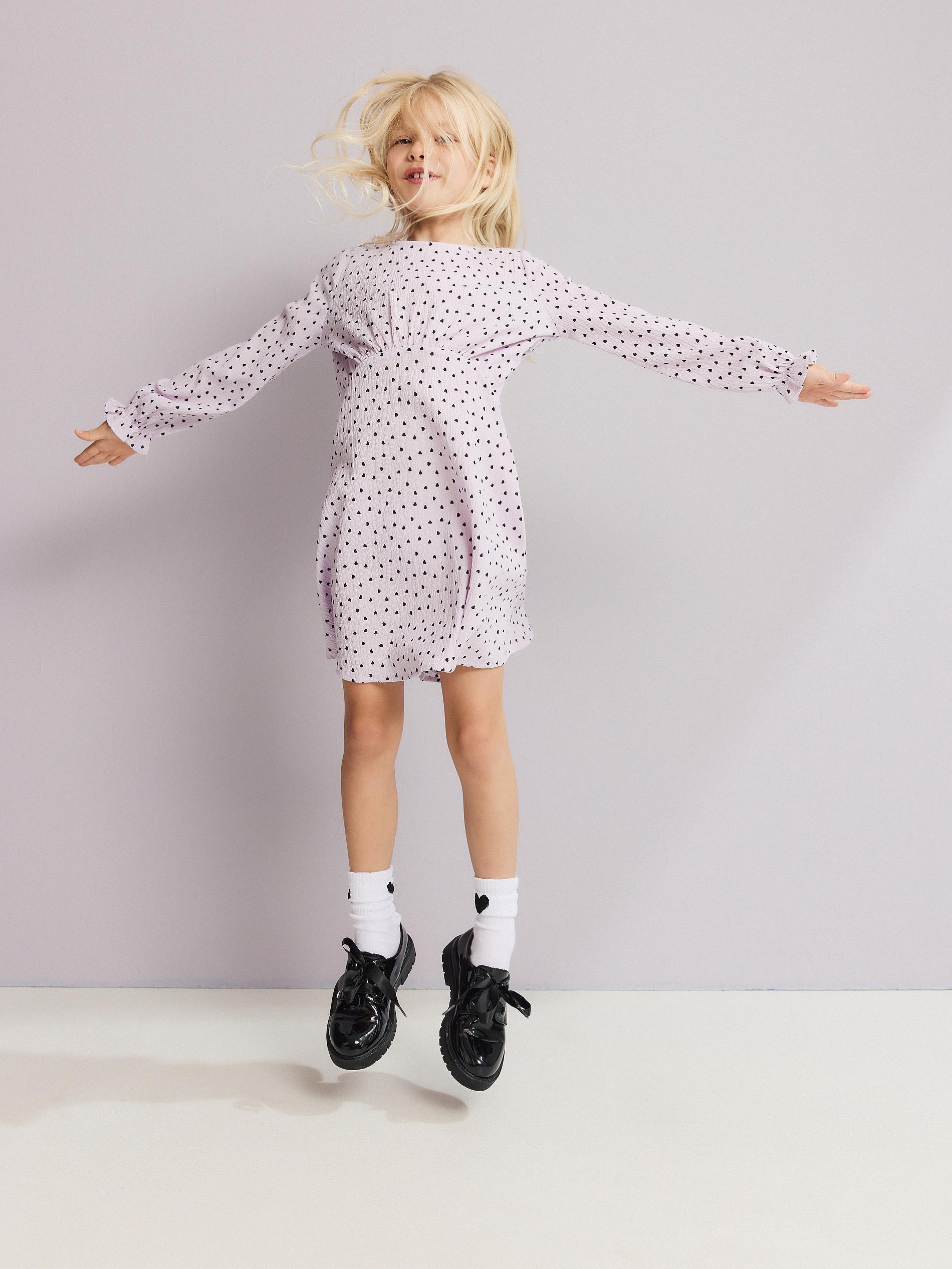Multicolour Dress With Hearts, , large image number 9