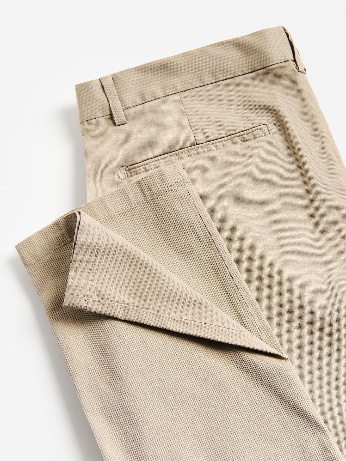 Beige Chino Slim Fit Trousers, Beige, large image number 1
