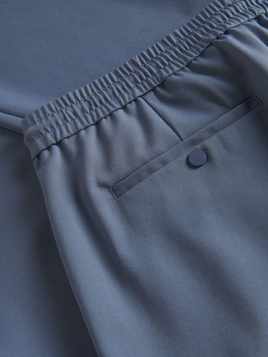 Blue Joggers With Tie Up Waist, , large image number 2