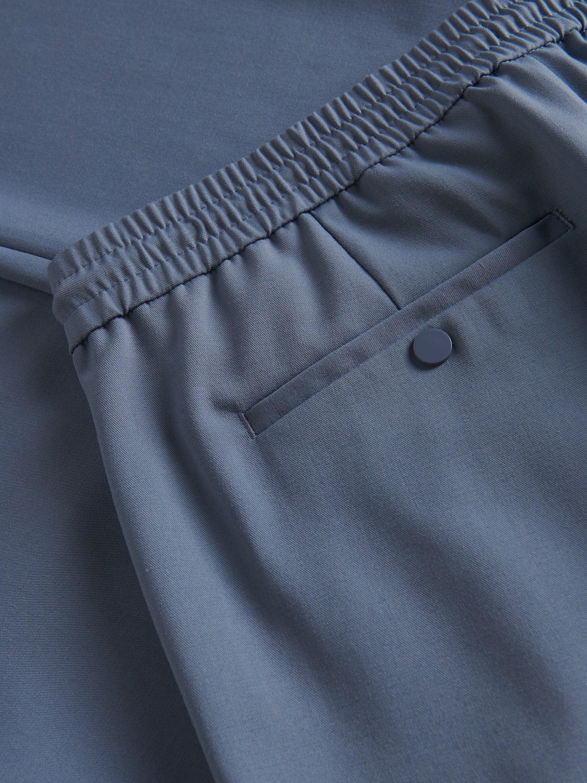 Blue Joggers With Tie Up Waist, , large image number 7