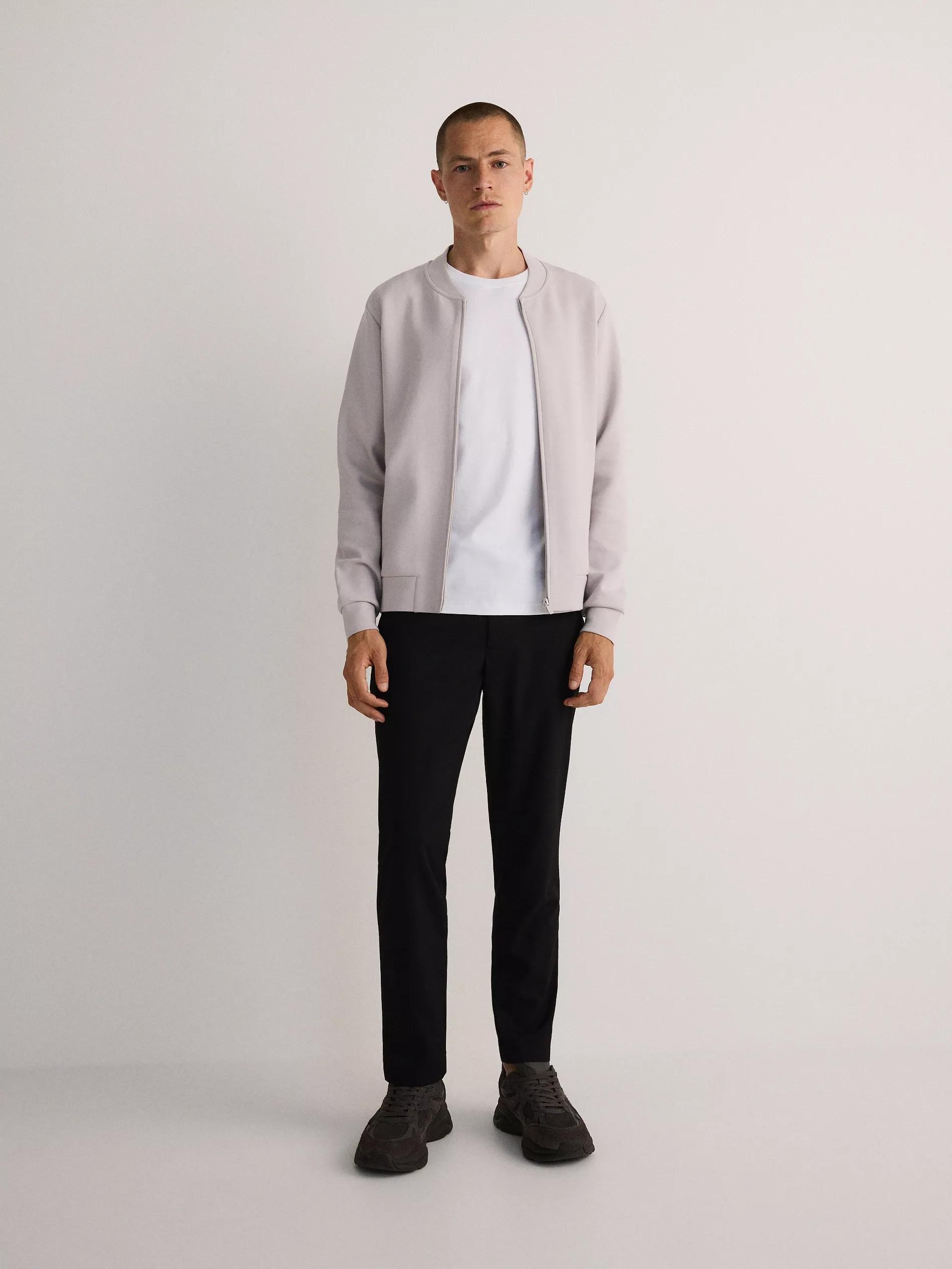 Black Joggers With Tie Up Waist, , large image number 3