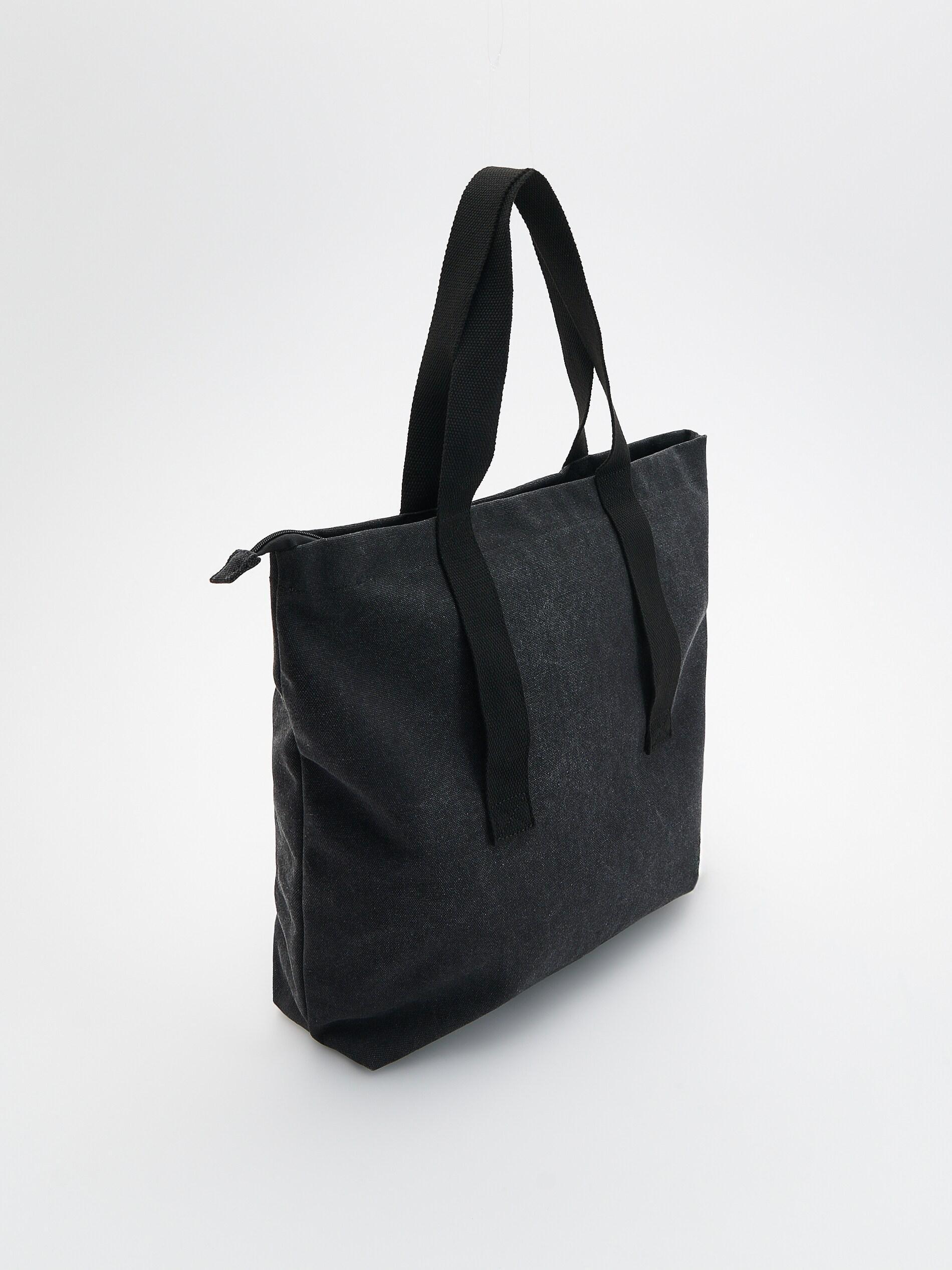 Black Shopper Bag, , large image number 1