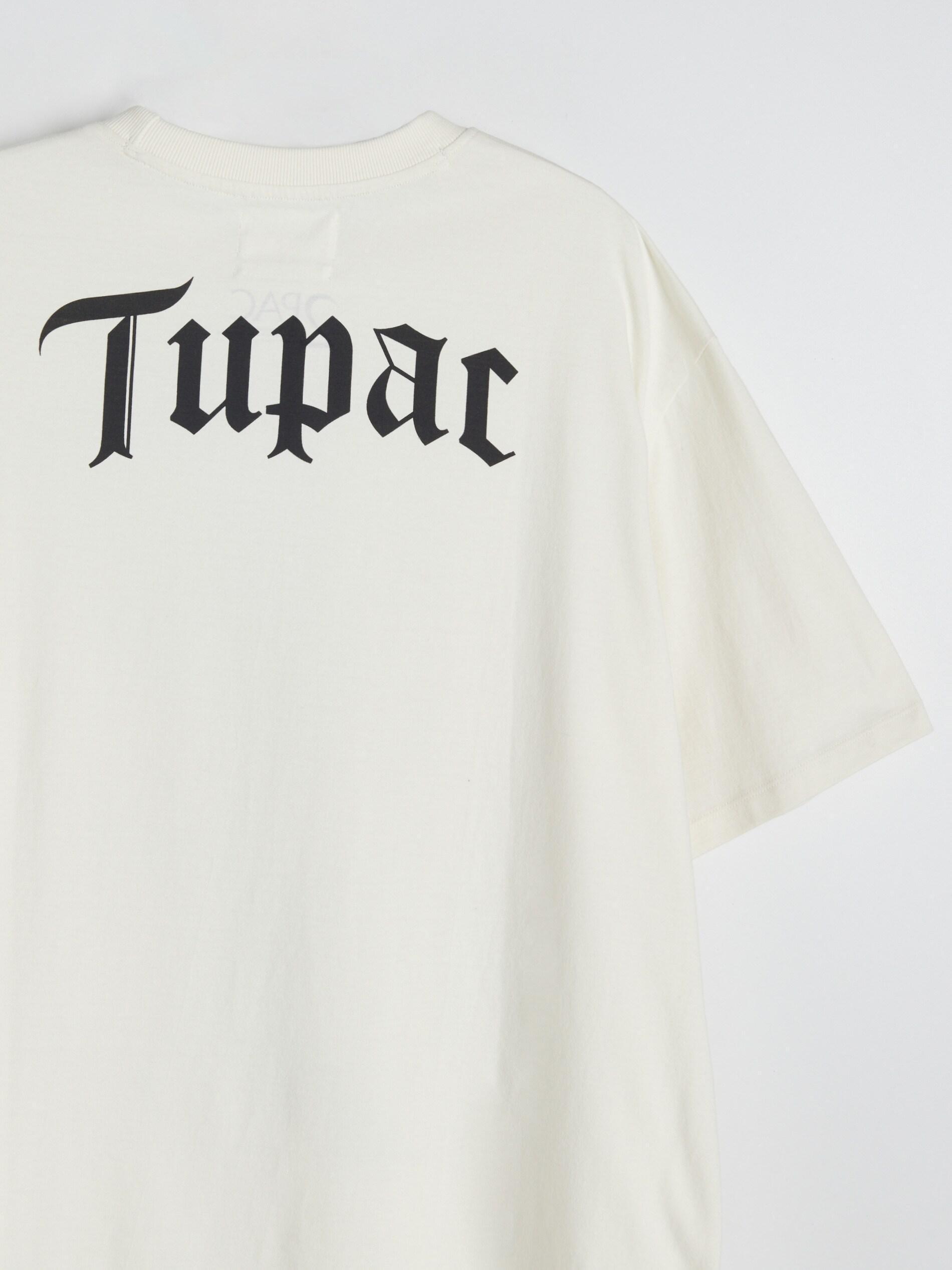 Ivory Tupac oversized T-shirt, , large image number 5