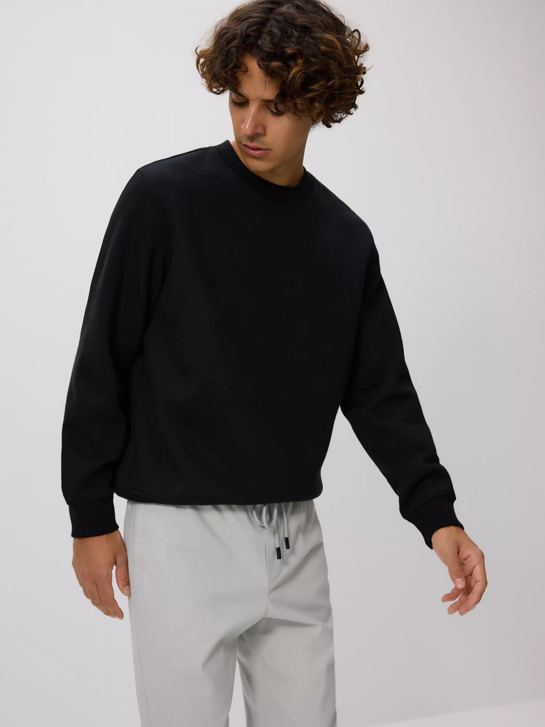 LIGHT GREY Cotton joggers, Light grey, medium