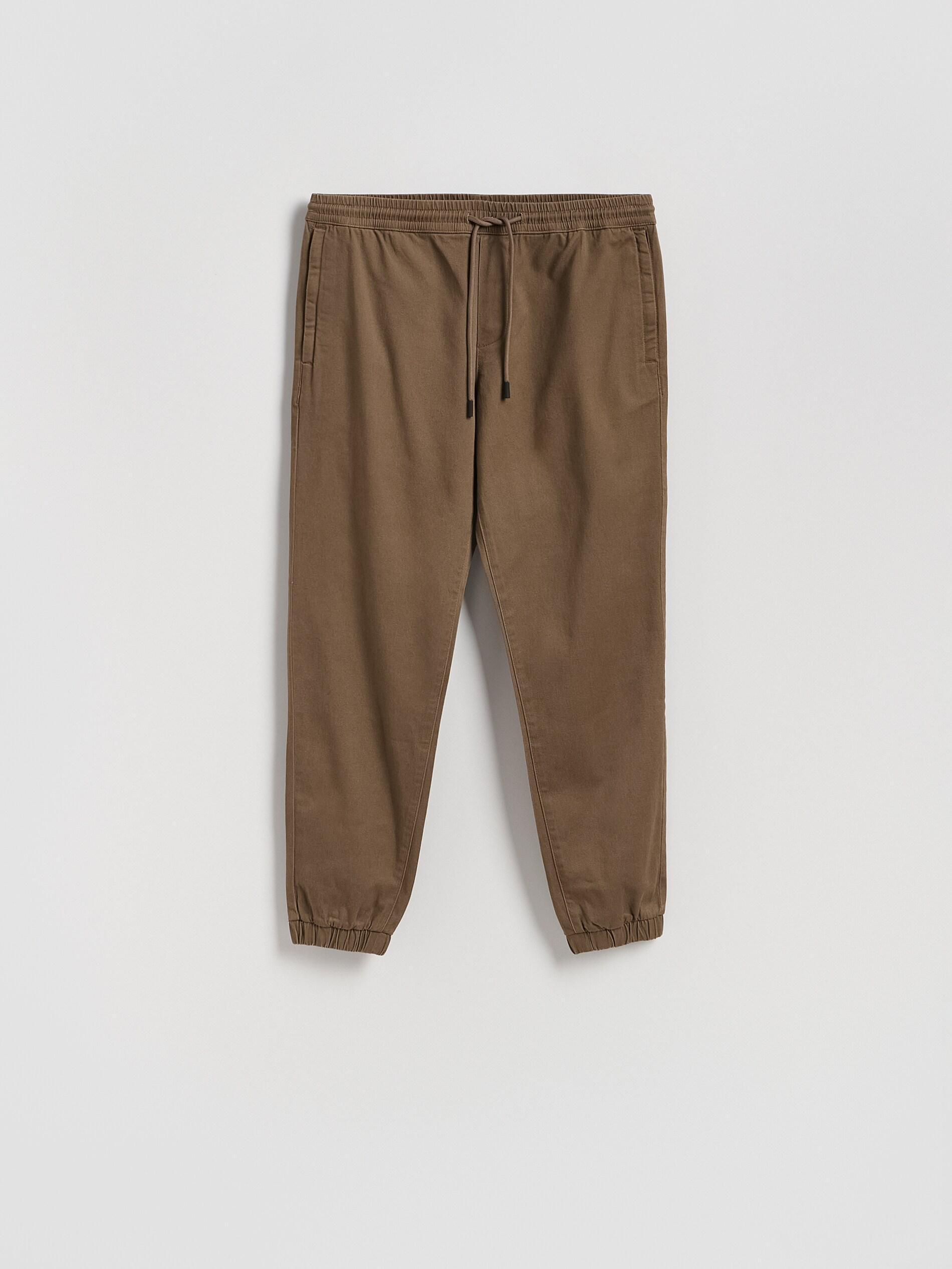 DARK BROWN Cotton joggers, Brown, large image number 3