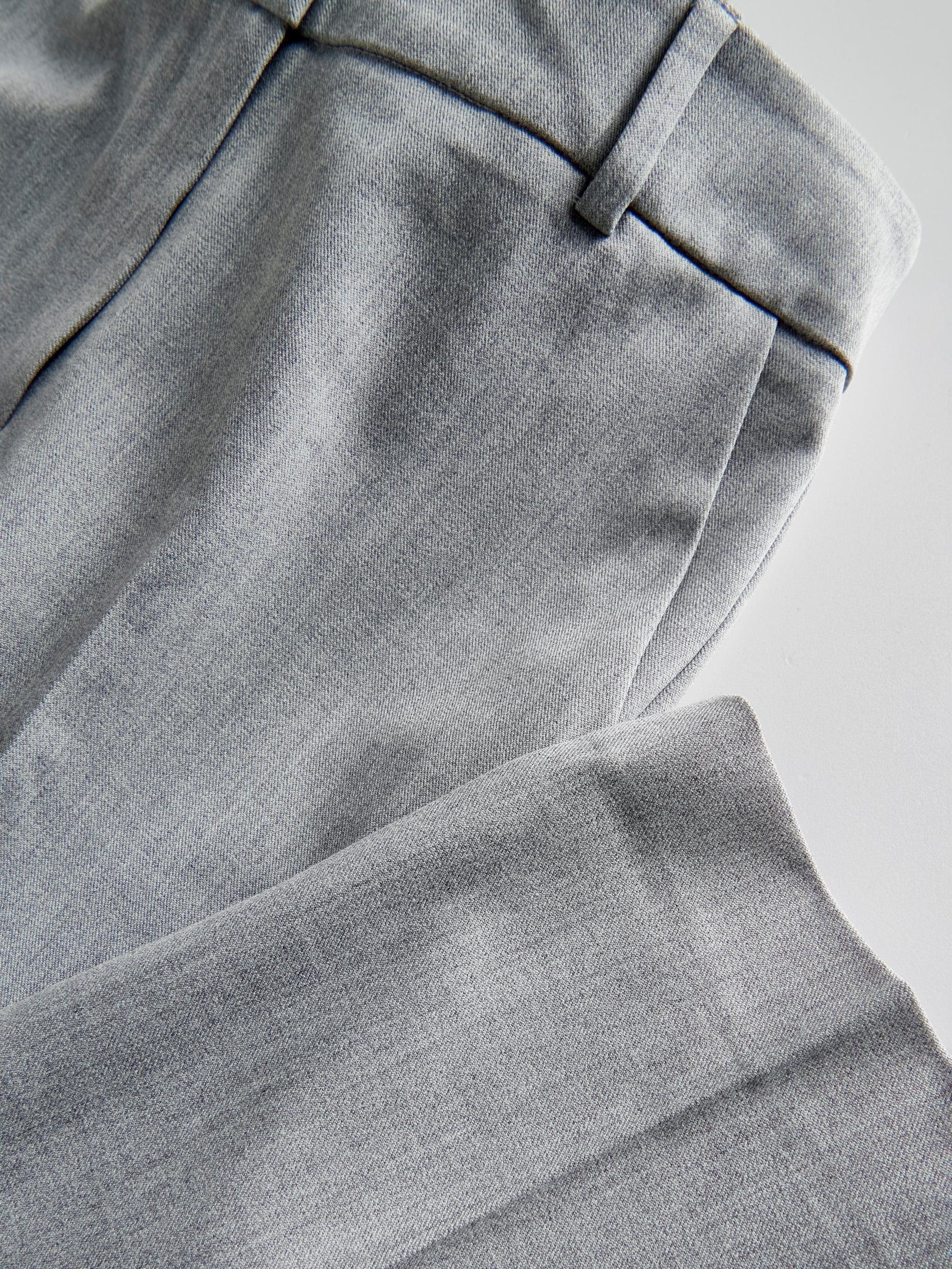 Grey Cigarette Trousers, , large image number 3