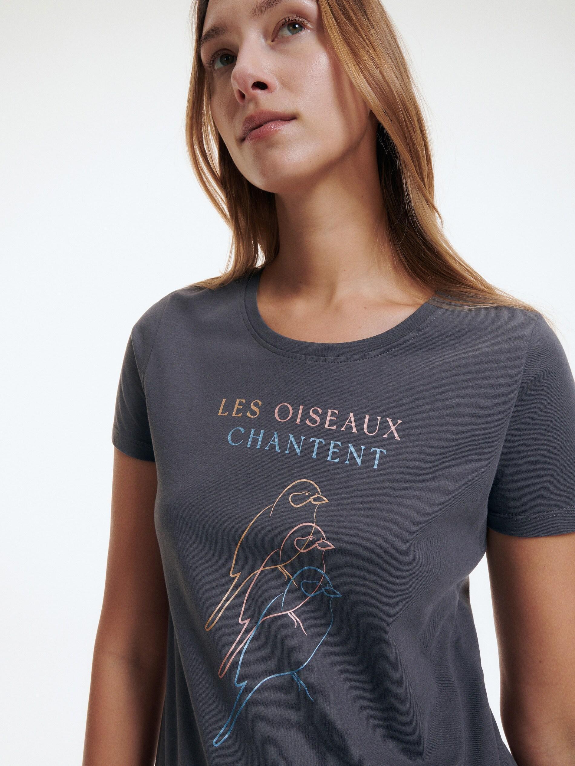 Dark Grey Regular Fit T-Shirt, , large image number 1