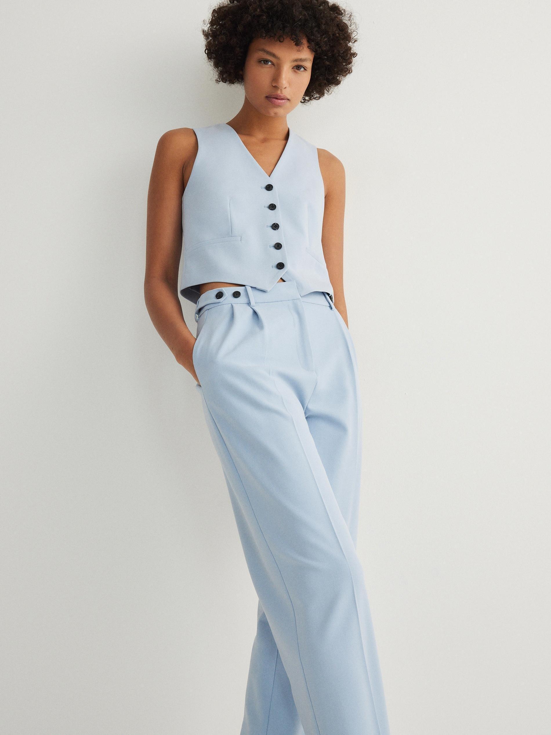 Blue Cigarette Trousers, , large image number 2