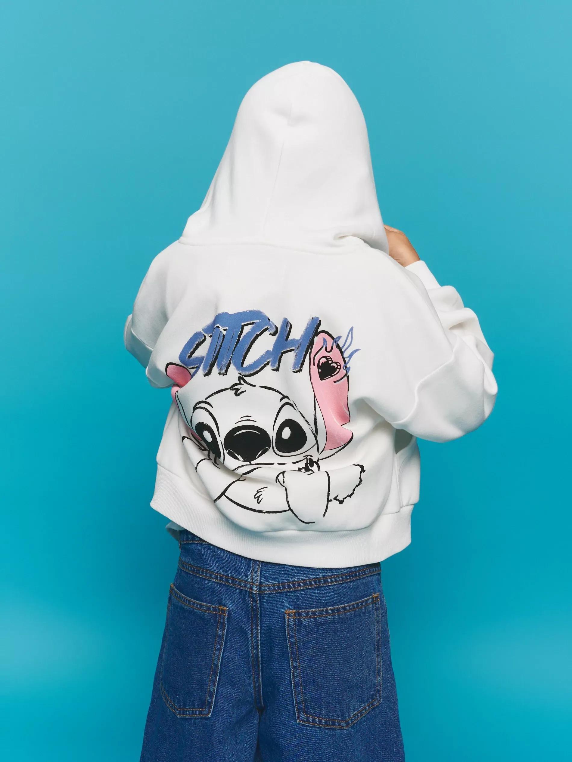 BEIGE Lilo & Stitch sweatshirt, Beige, large image number 2