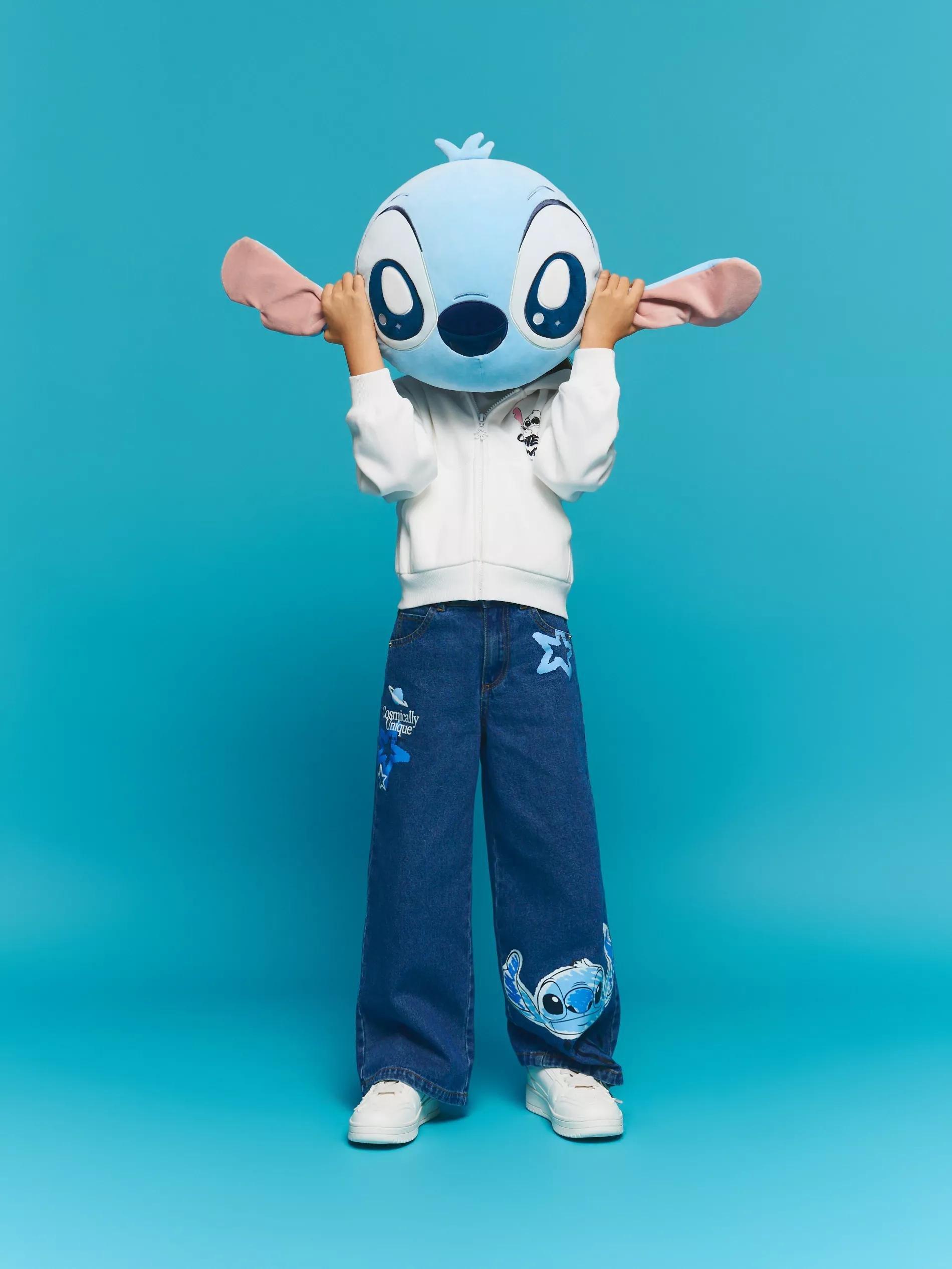 BEIGE Lilo & Stitch sweatshirt, Beige, large image number 4