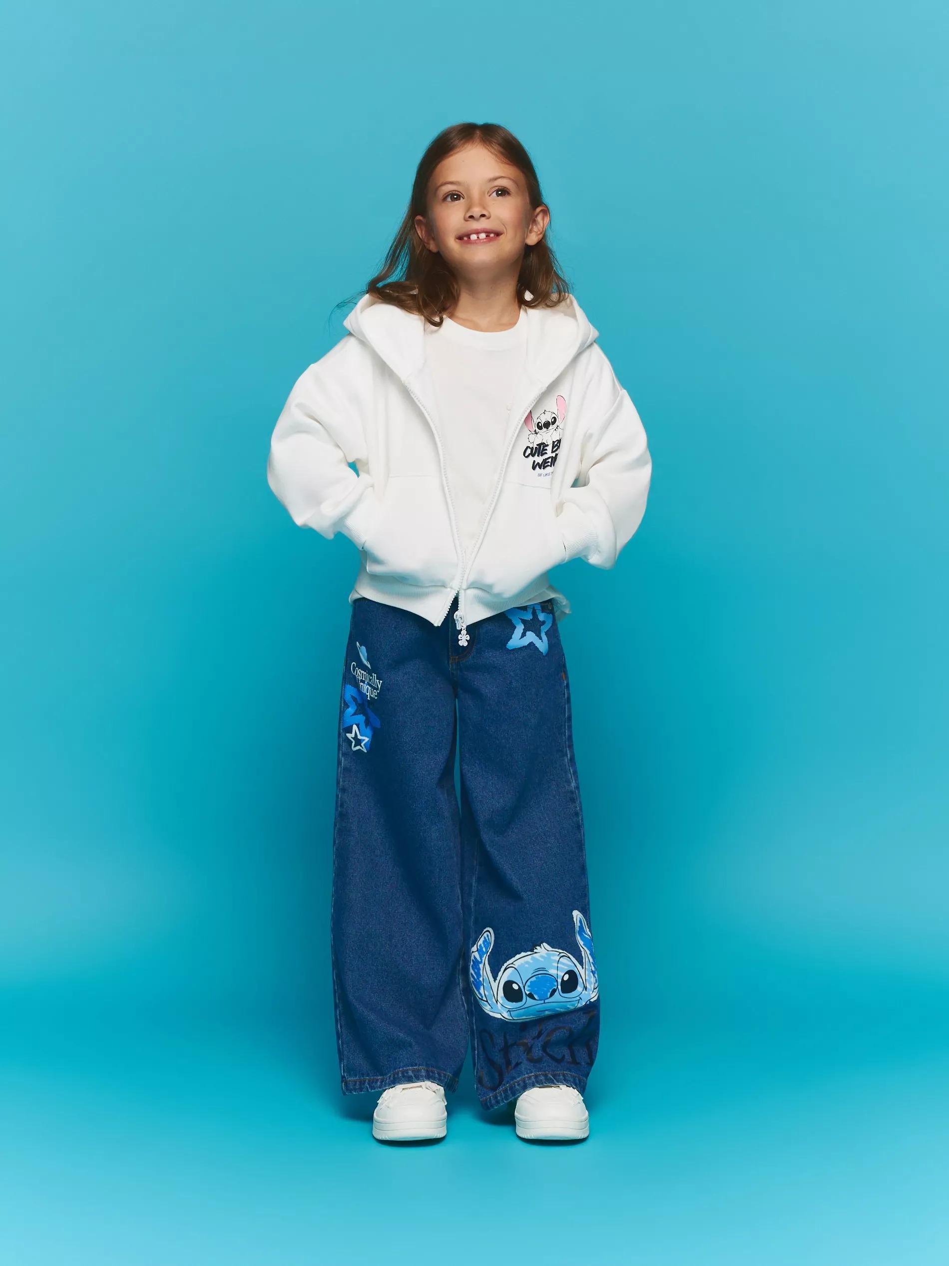 BEIGE Lilo & Stitch sweatshirt, Beige, large image number 5