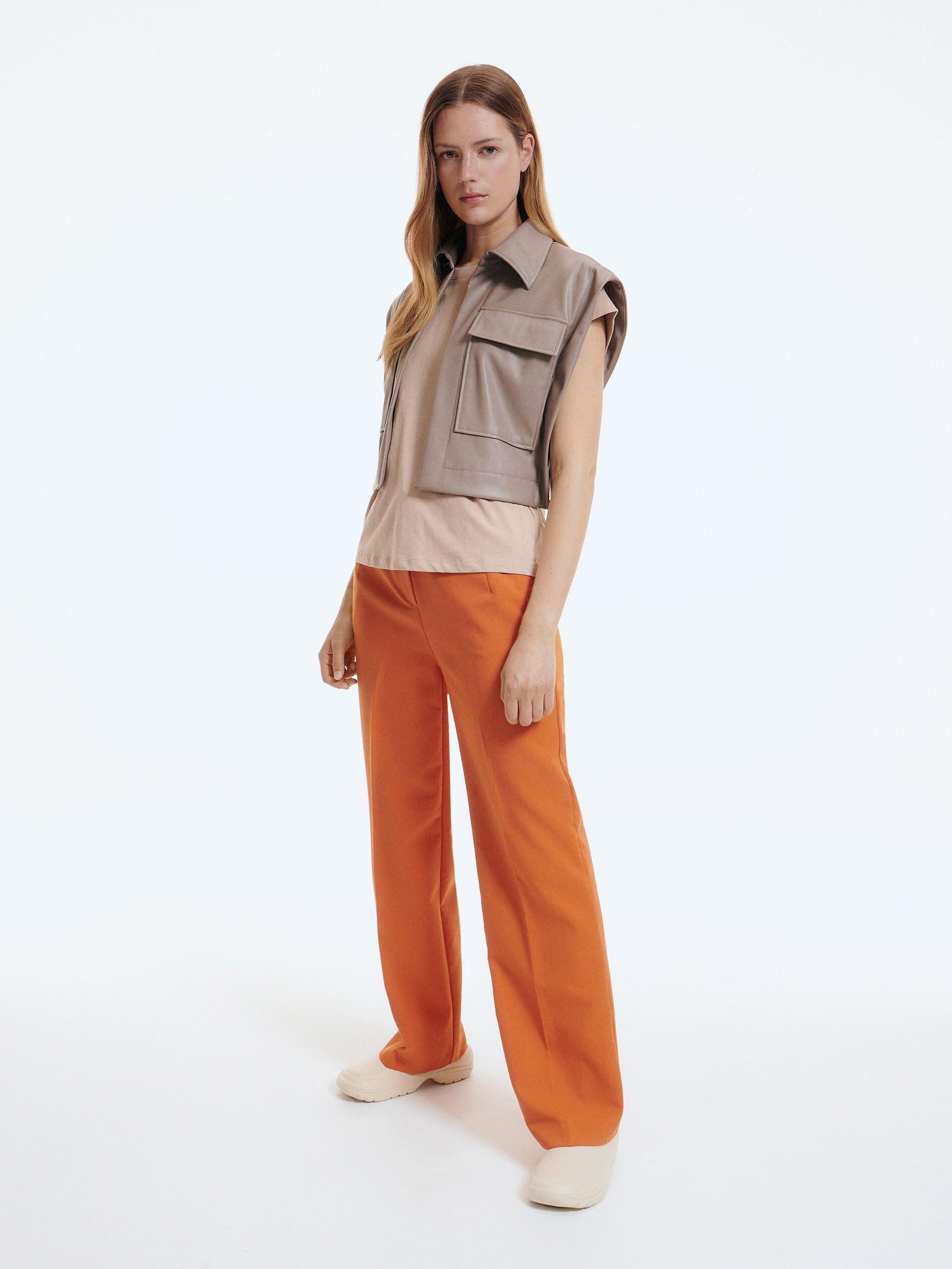 Beige T Shirt Kimono, , large image number 0