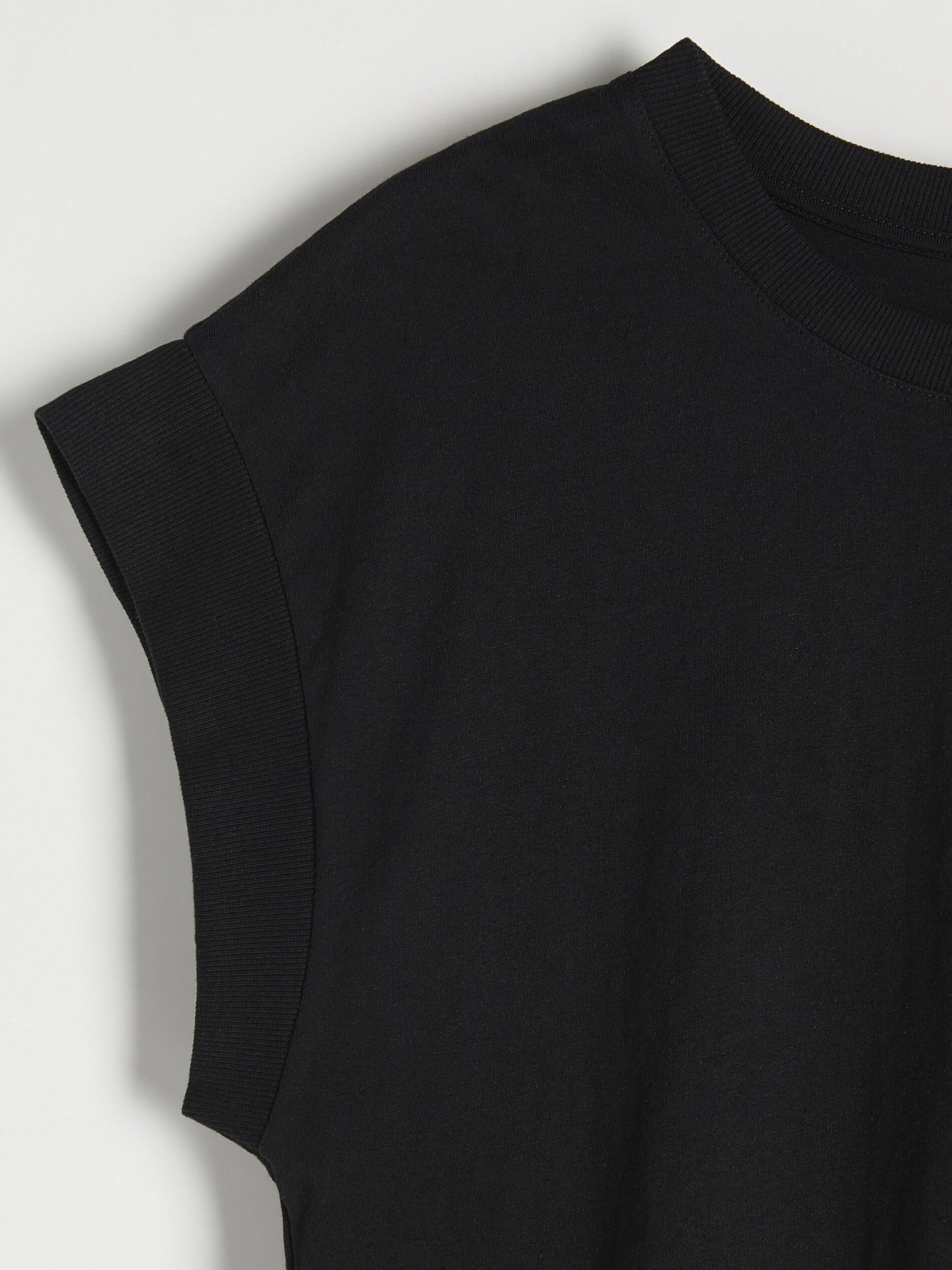 Black T Shirt Kimono, , large image number 3