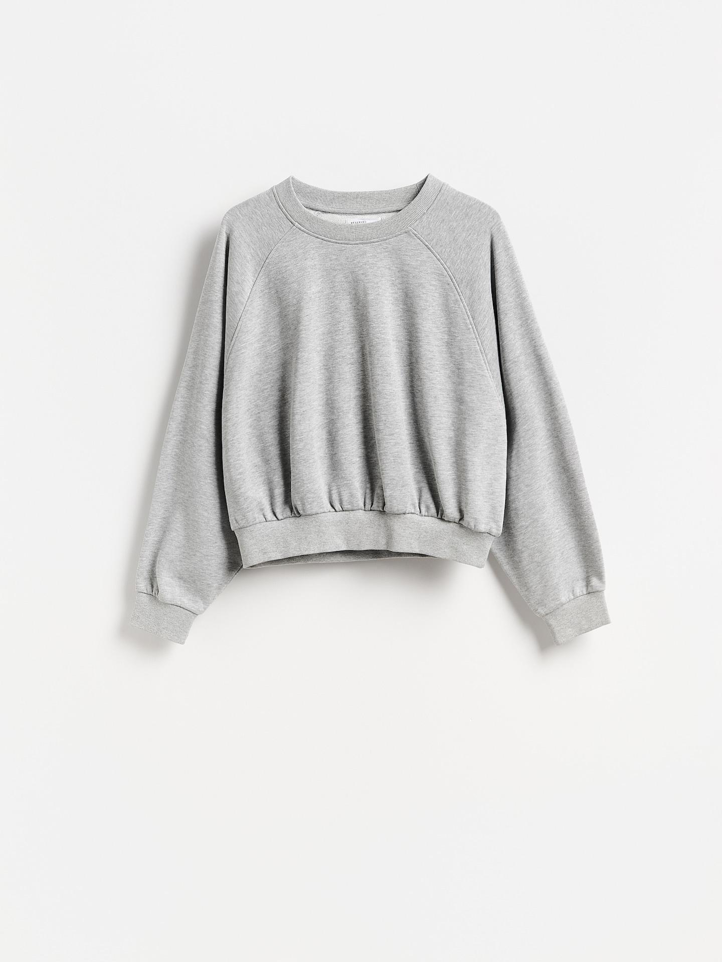 Grey Plain Sweatshirt, Light grey, large image number 4