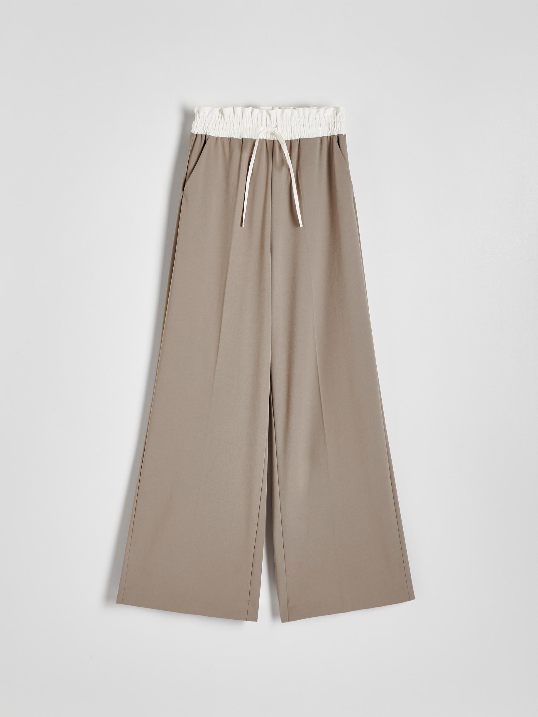 Brown Relaxed Trousers, , large image number 4