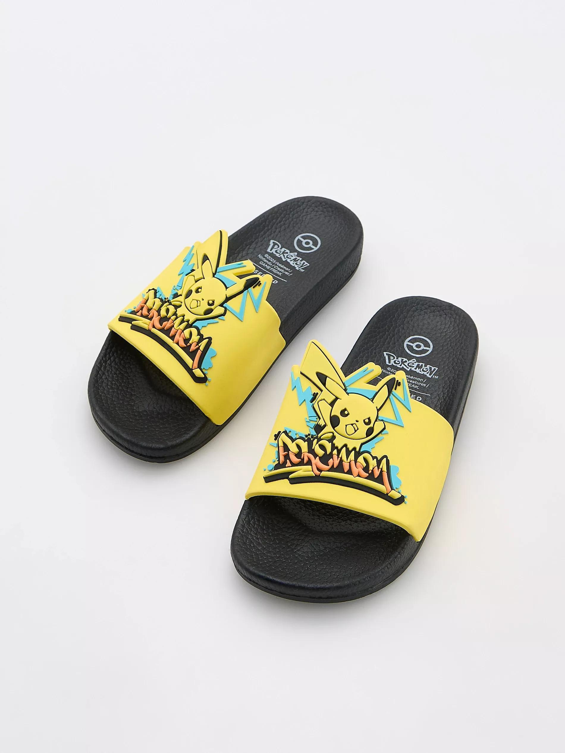 Black Strappy Sandals, Kids Boy, , large image number 2