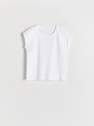 Reserved - White Organic cotton T-shirt