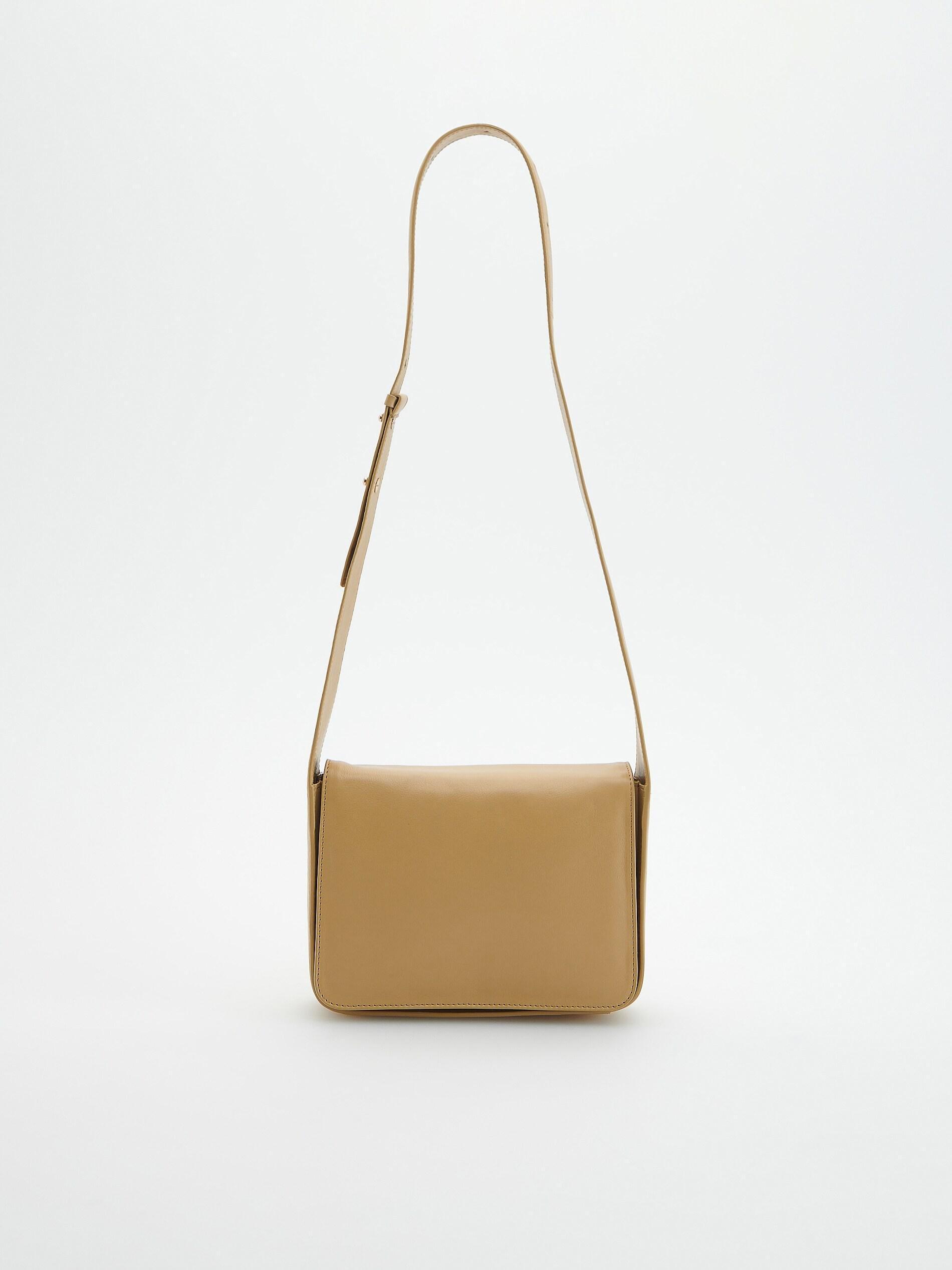 Brown Leather Bag, Brown, large image number 0