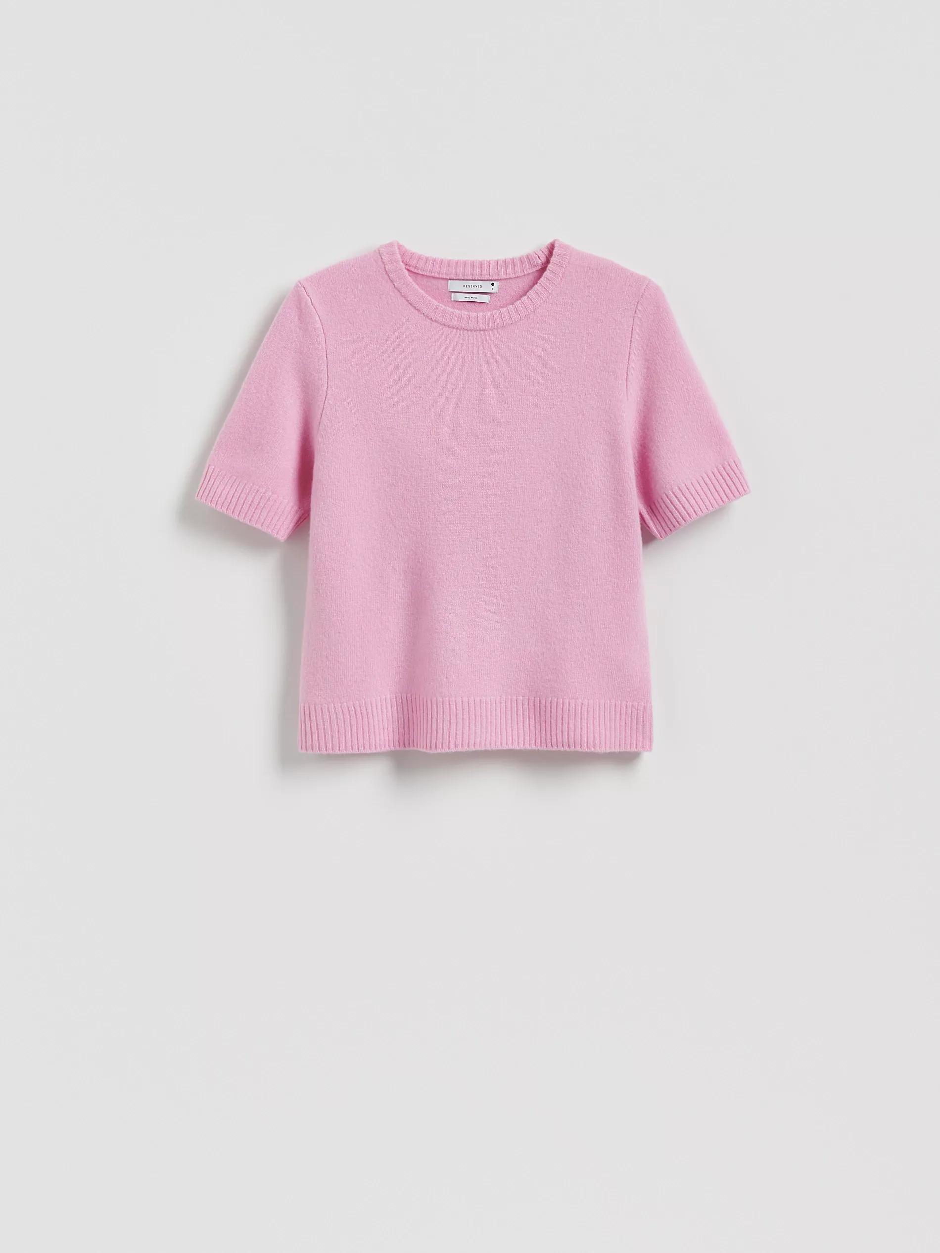 Pink Wool Jumper, Pink, large image number 5