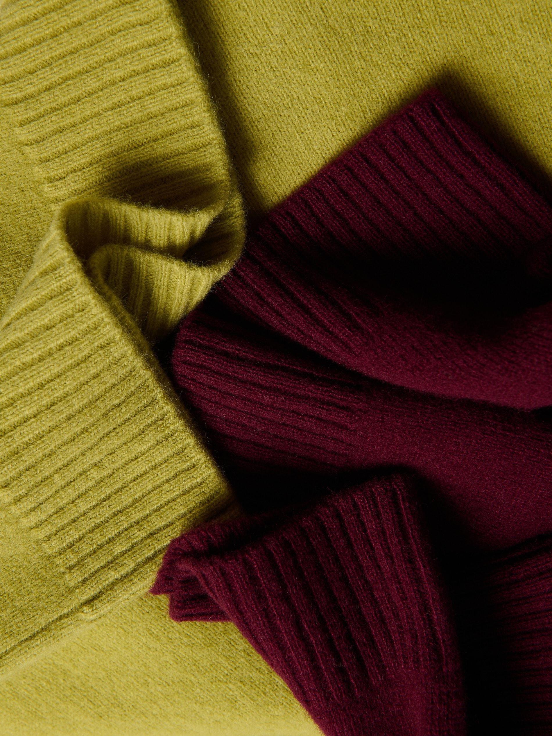 Maroon Wool Jumper, Burgundy, large image number 3