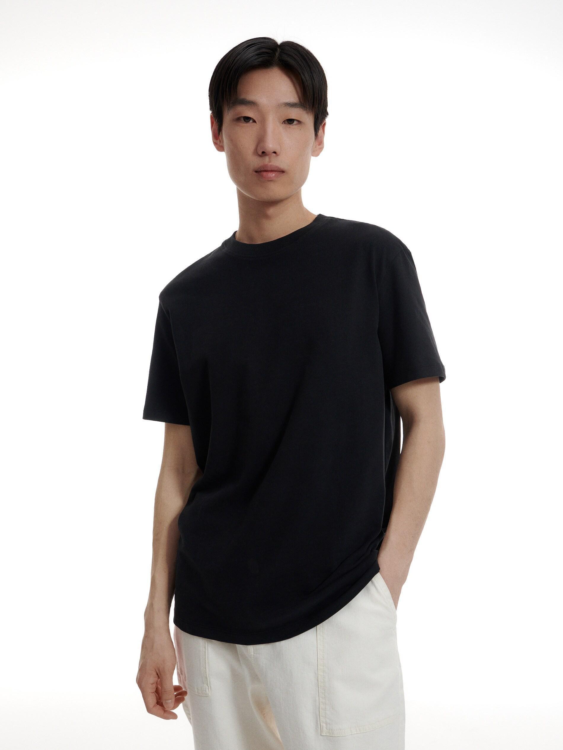 Black Regular Fit T-Shirt, , large image number 0