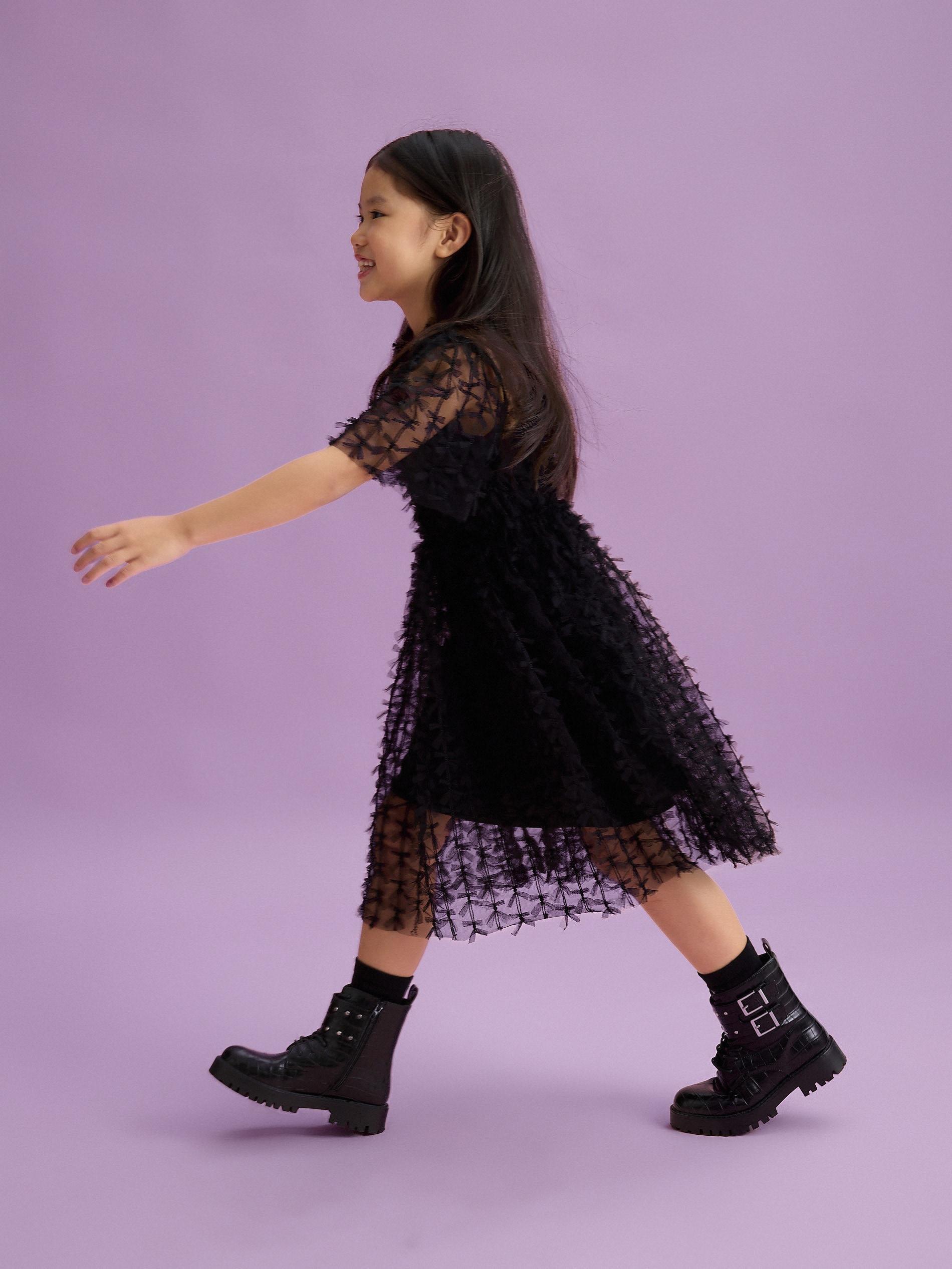 Black Dress,Kids Girl, , large image number 5