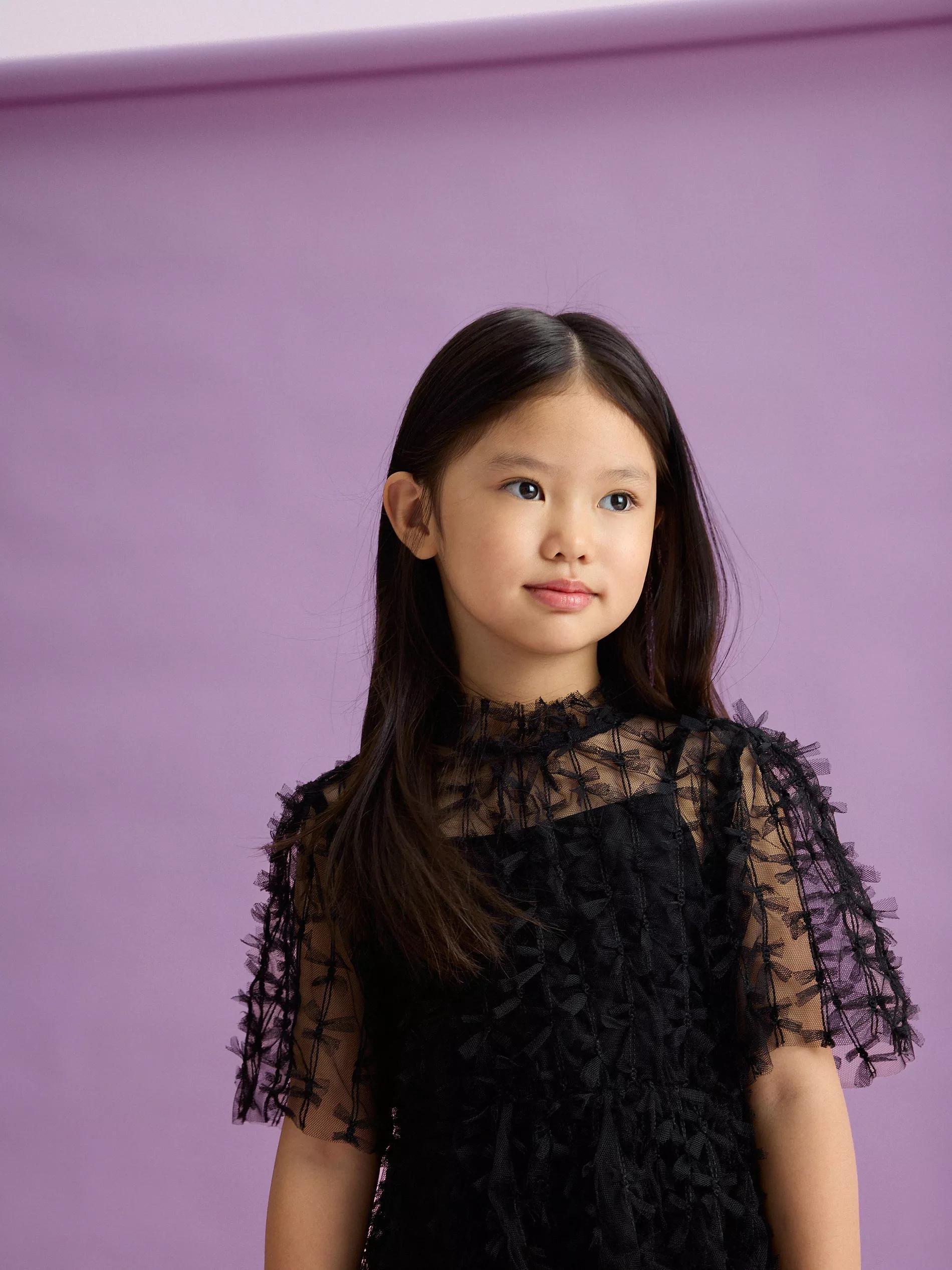 Black Dress,Kids Girl, , large image number 6