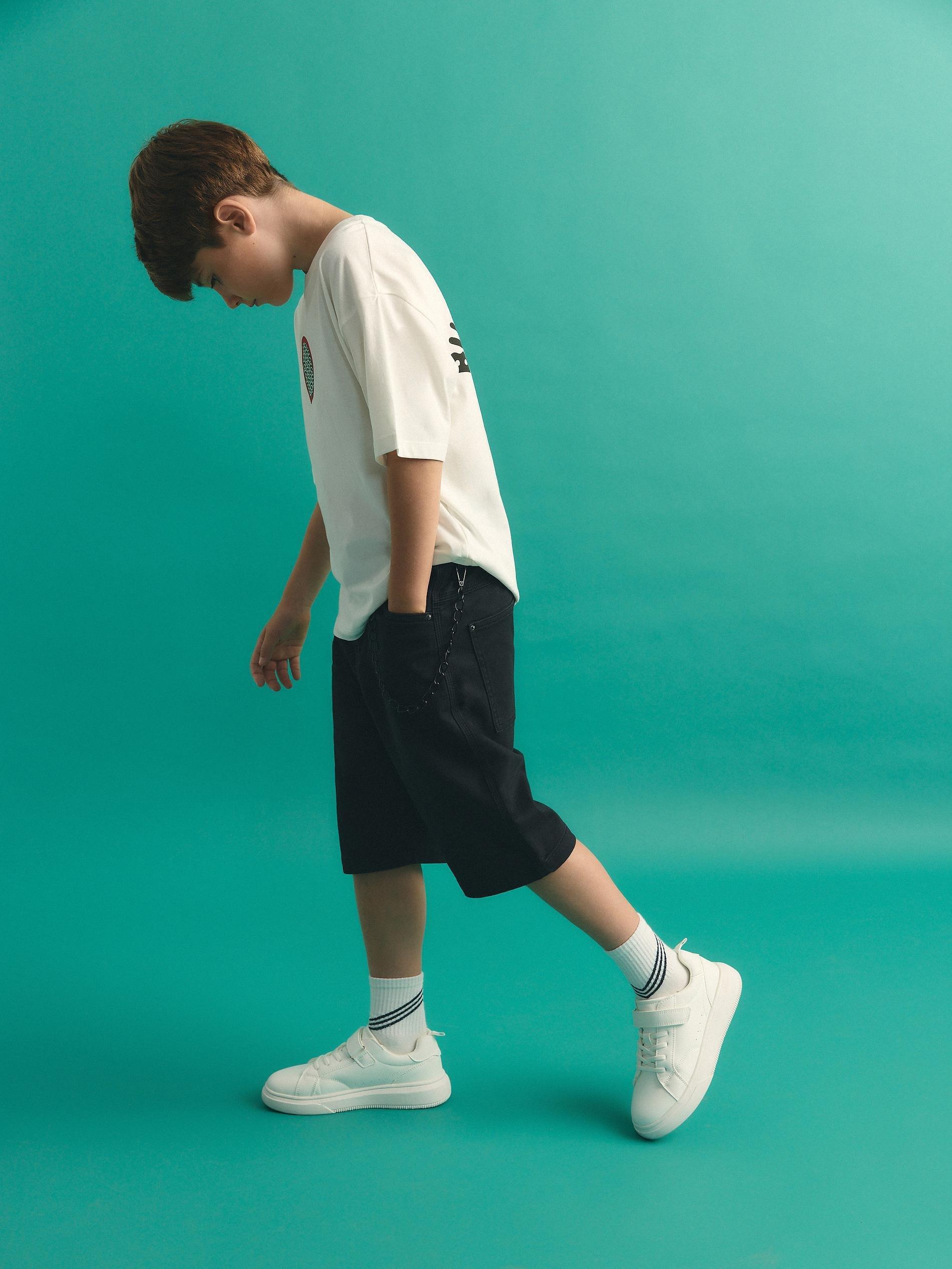 Cotton shorts, , large image number 4